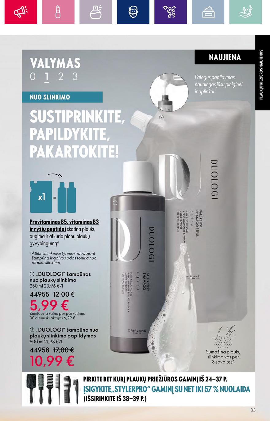 Oriflame katalogas akcijos nuo 
  2023-09-13 iki 
  2023-10-03 | Leidinukas.lt puslapis 33