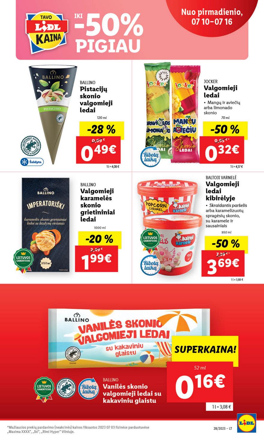 Lidl pasiūlymai akcijos nuo 
  2023-07-10 iki 
  2023-07-16 | Leidinukas.lt puslapis 24