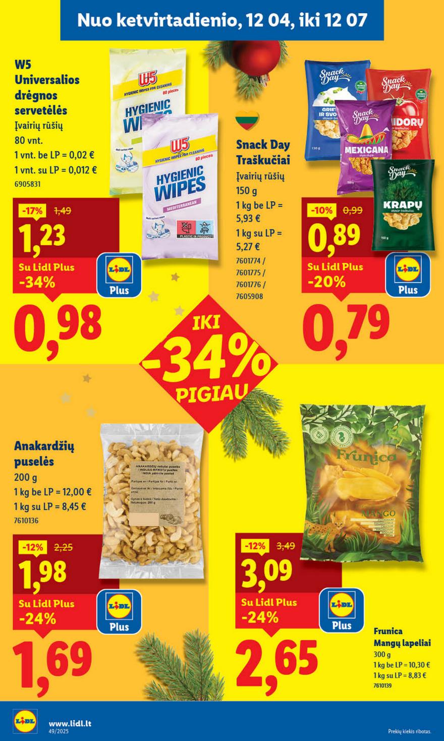 Lidl leidinys akcijos nuo 
  2025-12-01 iki 
  2025-12-07 | Leidinukas.lt puslapis 48