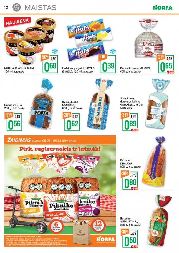 Norfa kaininis leidinys akcijos nuo 
  2019-07-25 iki 
  2019-08-07 | Leidinukas.lt puslapis 25