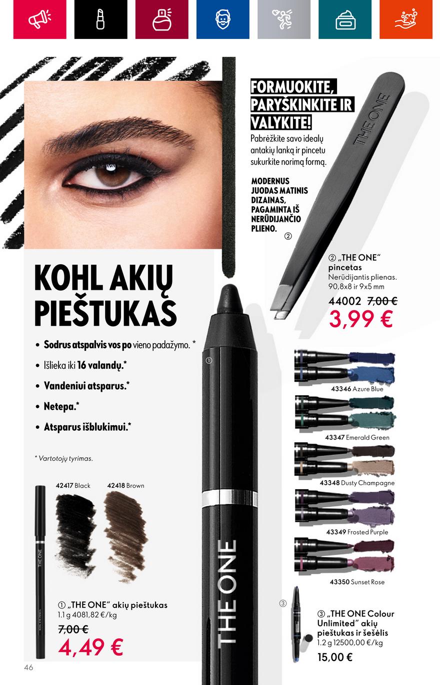Oriflame katalogas akcijos nuo 
  2023-06-28 iki 
  2023-07-18 | Leidinukas.lt puslapis 46