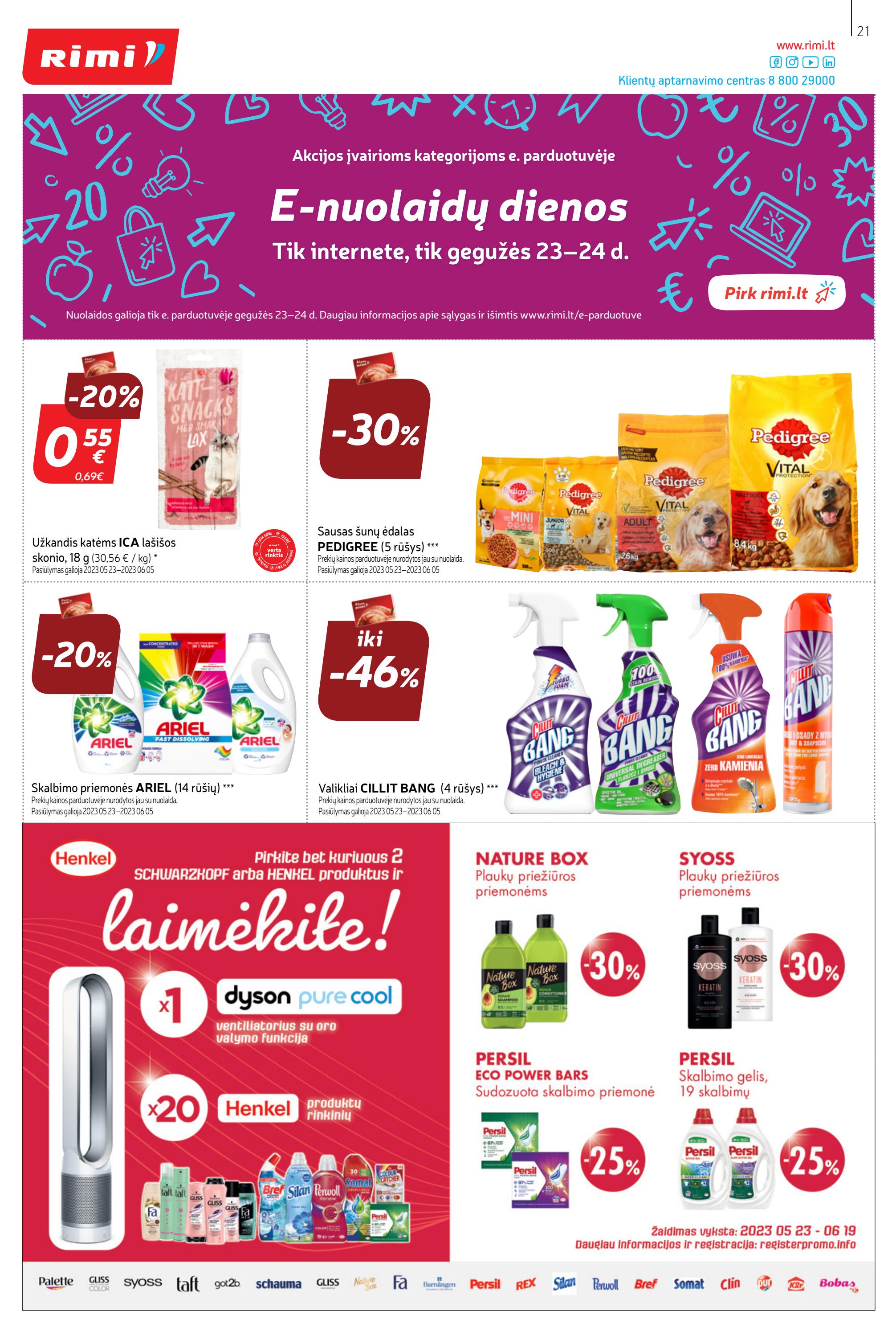 Rimi savaitinis leidinys akcijos nuo 
  2023-05-23 iki 
  2023-05-29 | Leidinukas.lt puslapis 21