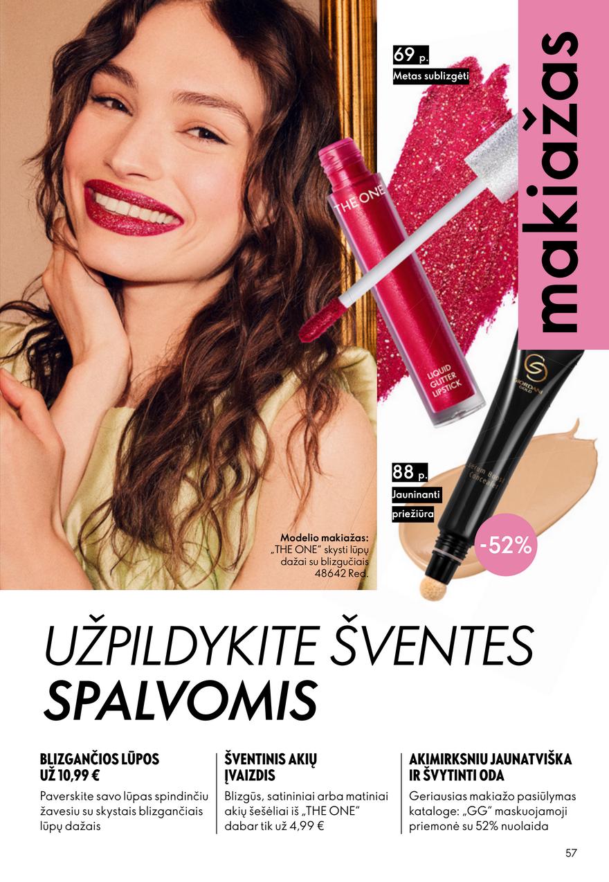 Oriflame katalogas akcijos nuo 
  2025-12-10 iki 
  2025-12-30 | Leidinukas.lt puslapis 57