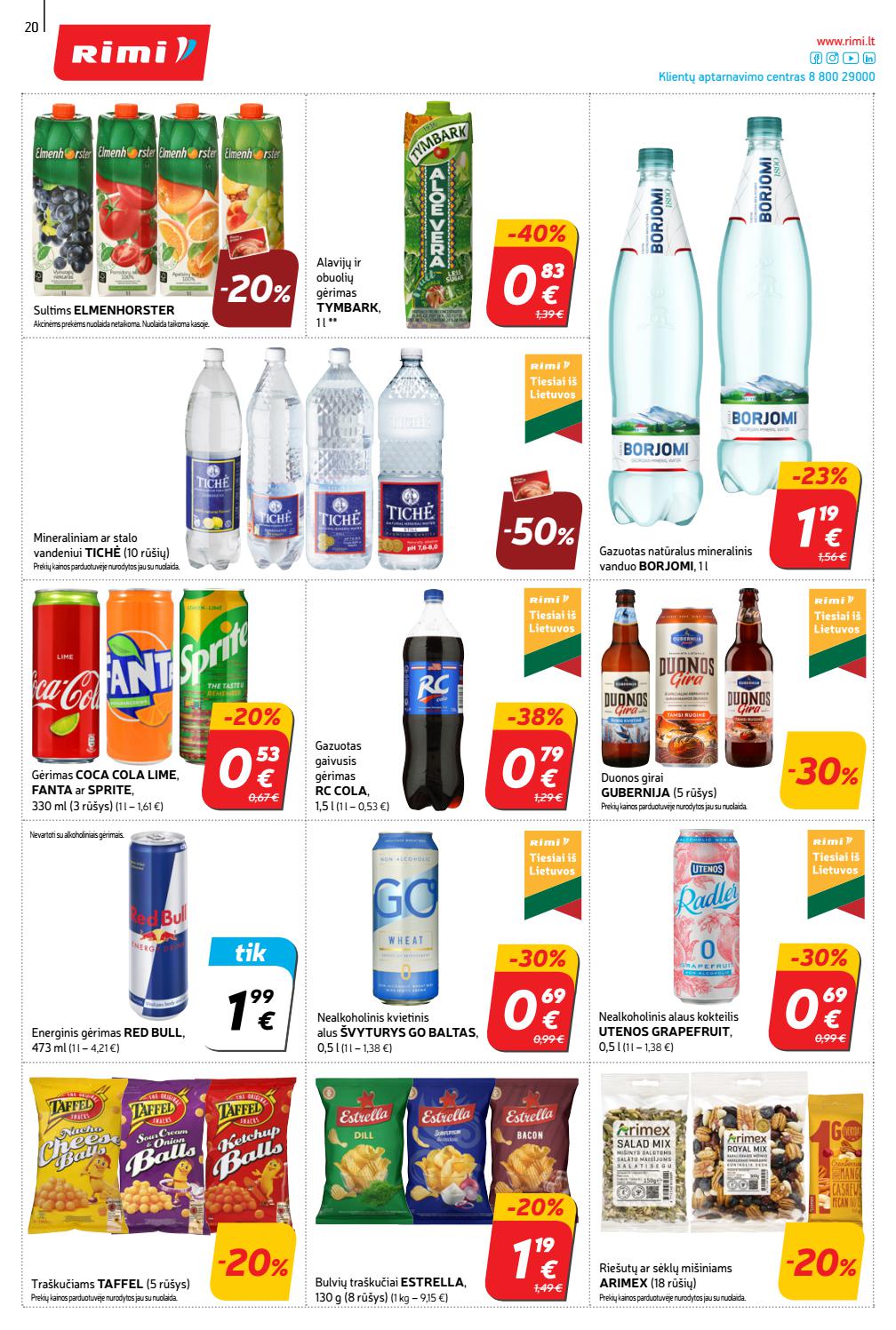 Rimi savaitinis leidinys akcijos nuo 
  2021-06-15 iki 
  2021-06-21 | Leidinukas.lt puslapis 20