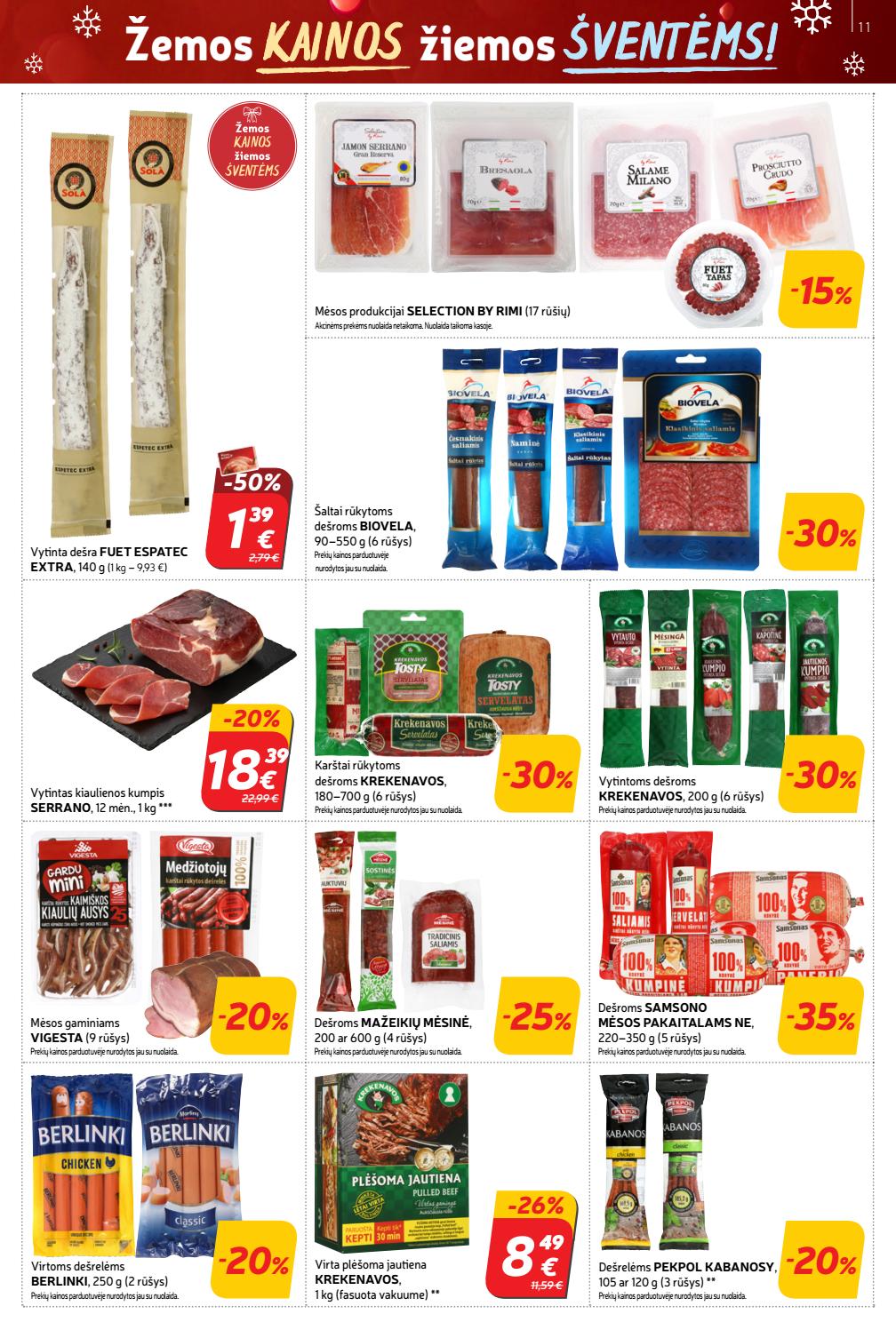 Rimi savaitinis leidinys akcijos nuo 
  2020-12-28 iki 
  2021-01-04 | Leidinukas.lt puslapis 11