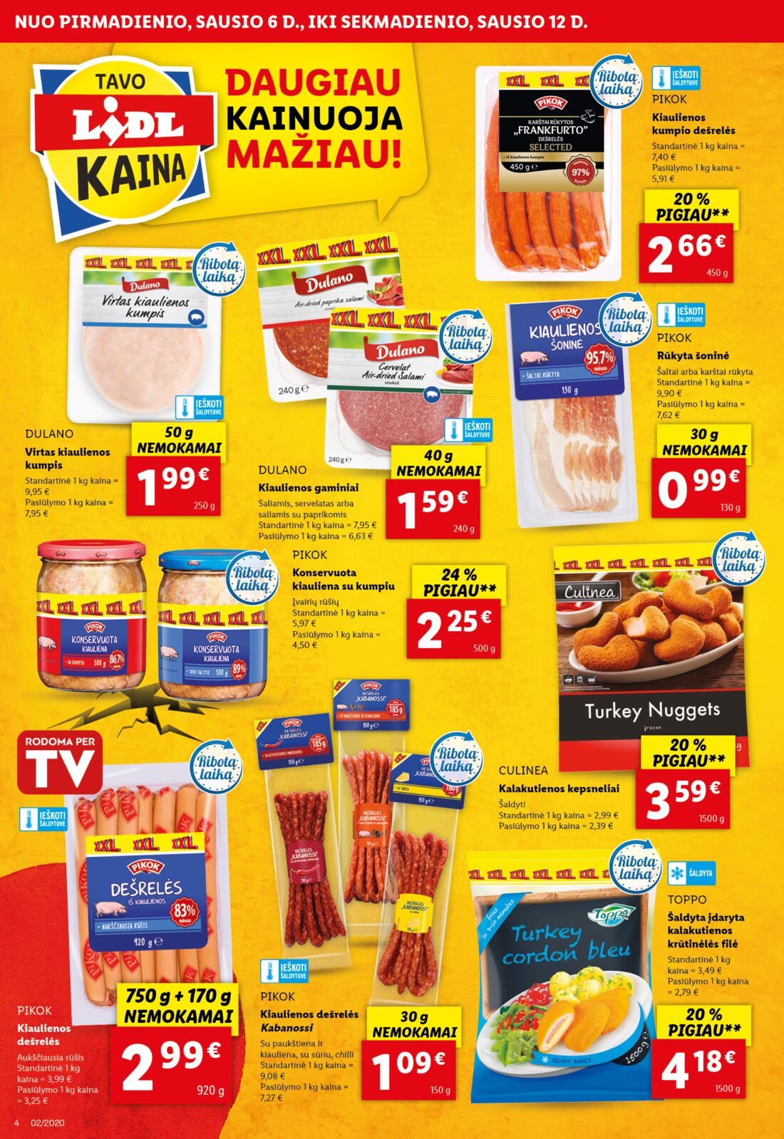 Lidl savaitinis leidinys akcijos nuo 
  2020-01-06 iki 
  2020-01-12 | Leidinukas.lt puslapis 4