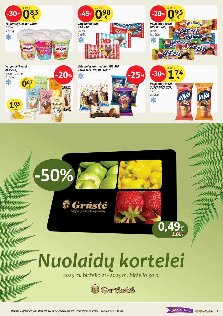Grūstės leidinys akcijos nuo 
  2025-06-21 iki 
  2025-06-30 | Leidinukas.lt puslapis 9