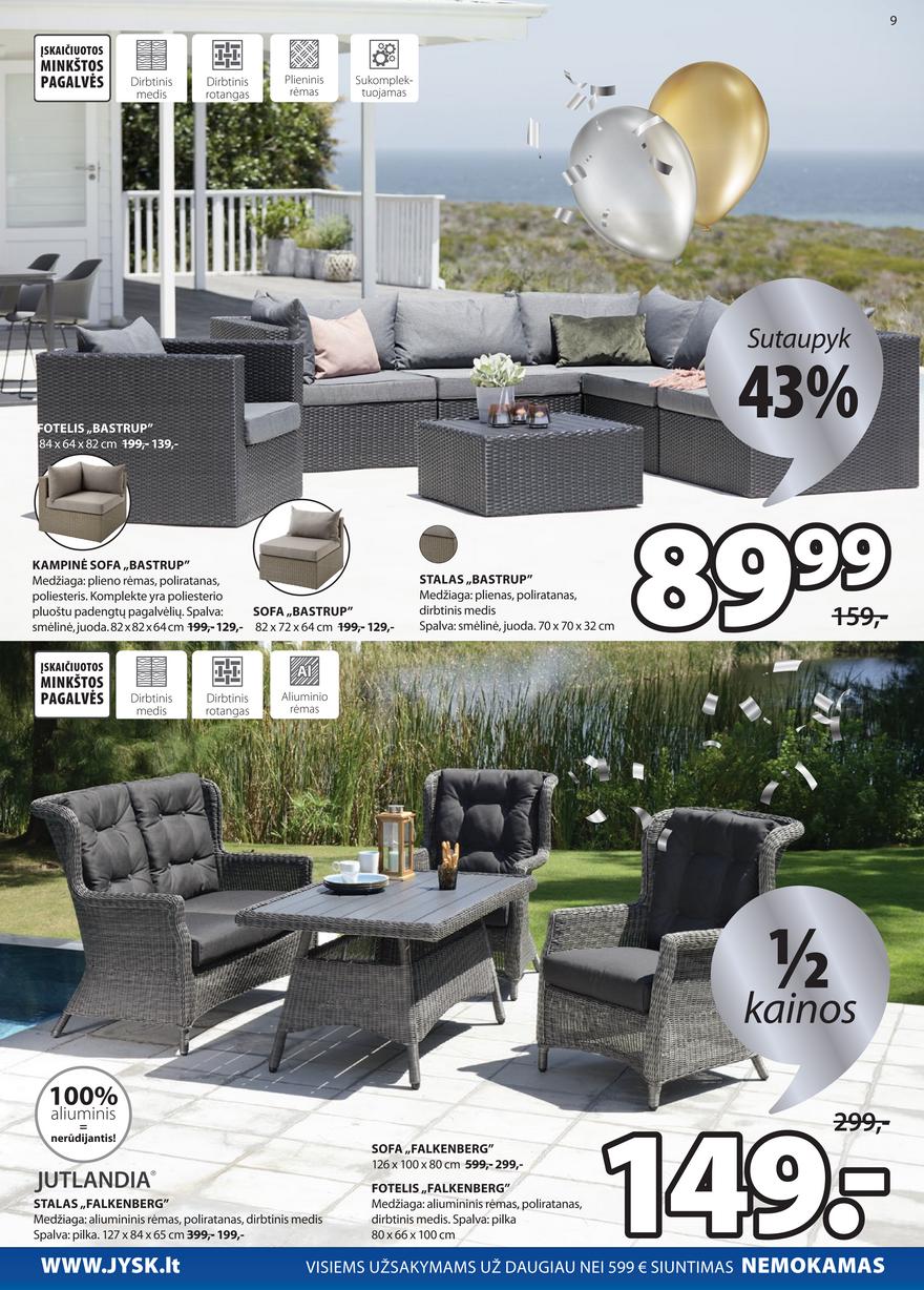 Jysk leidinys akcijos nuo 
  2021-06-08 iki 
  2021-06-21 | Leidinukas.lt puslapis 9