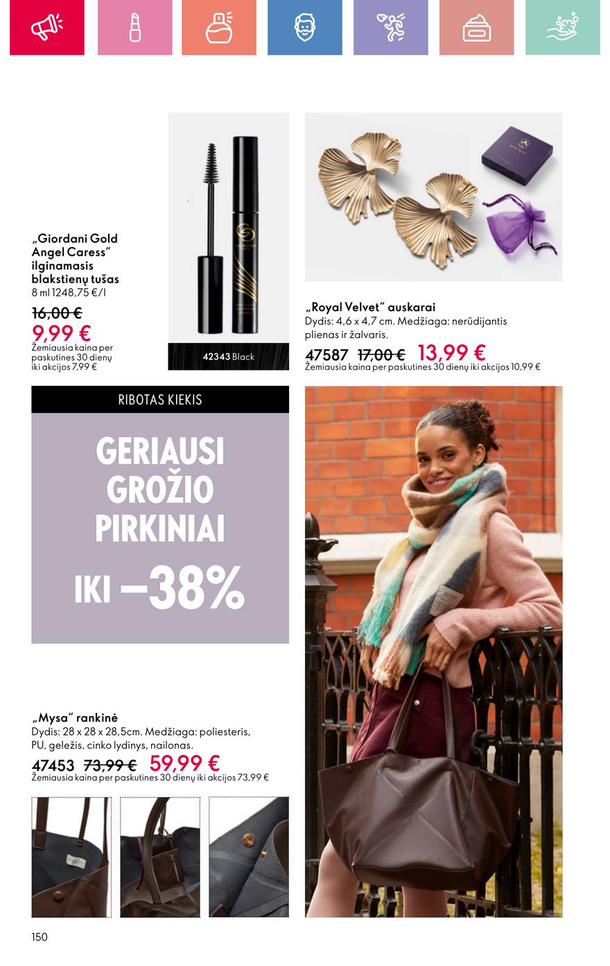 Oriflame katalogas akcijos nuo 
  2025-06-22 iki 
  2025-07-12 | Leidinukas.lt puslapis 150