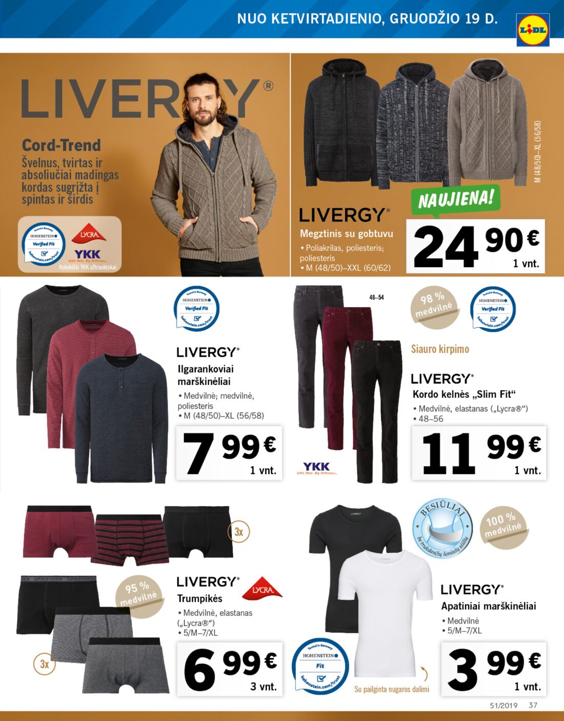 Lidl savaitinis leidinys akcijos nuo 
  2019-12-16 iki 
  2019-12-24 | Leidinukas.lt puslapis 37