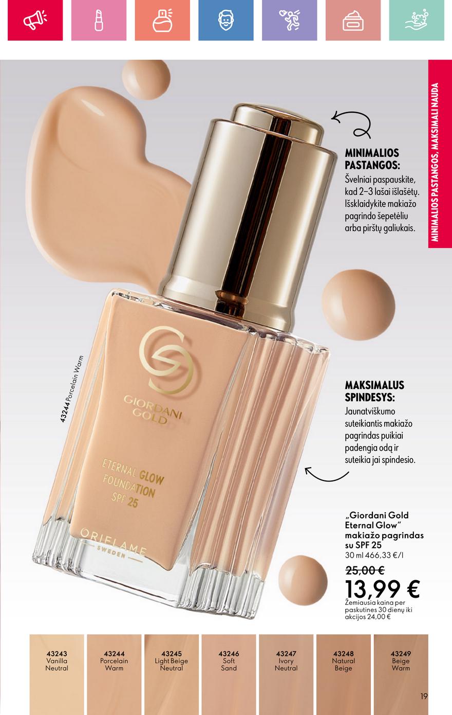 Oriflame katalogas akcijos nuo 
  2025-03-30 iki 
  2025-04-19 | Leidinukas.lt puslapis 19