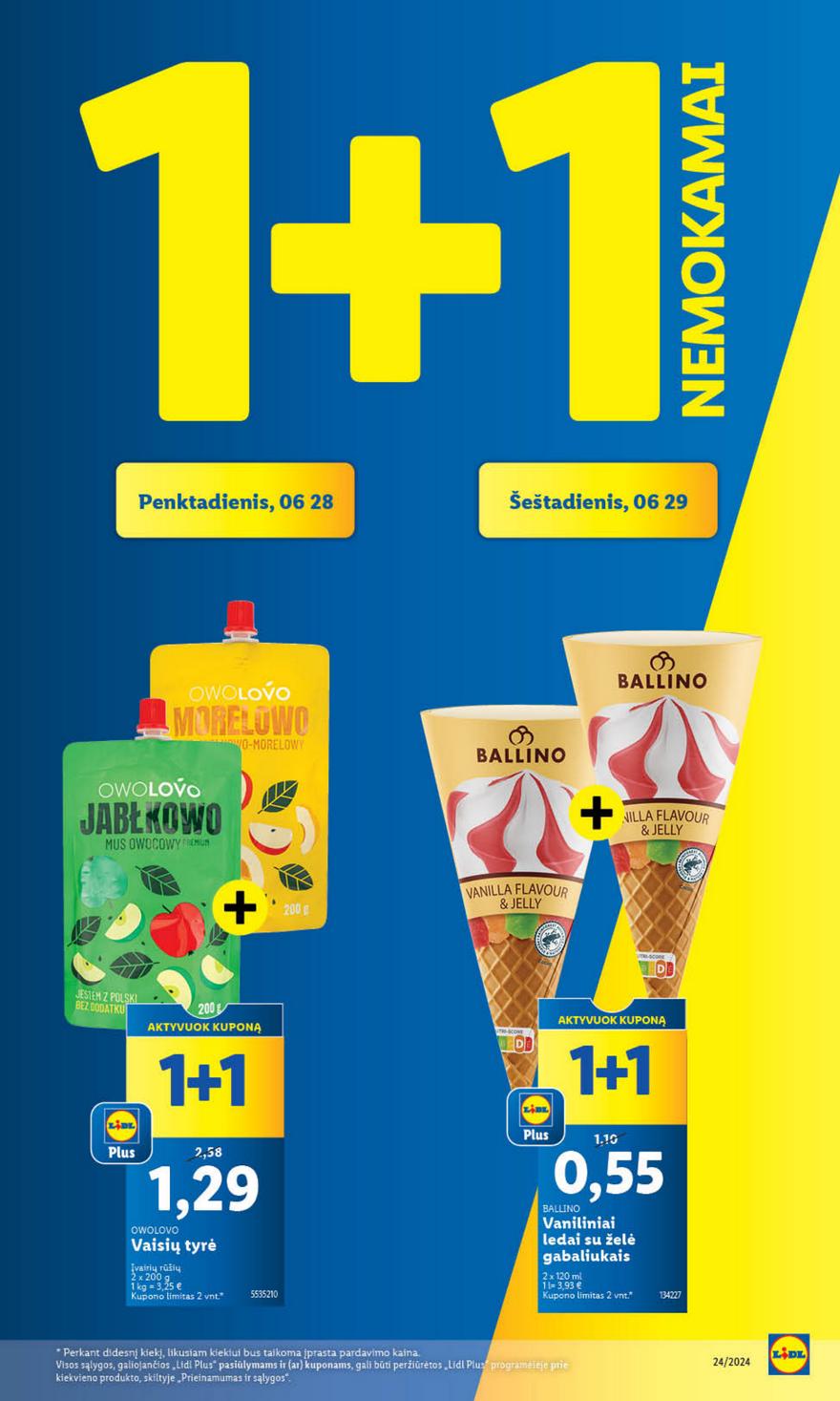 Lidl leidinys naujas akcijos nuo 
  2024-06-24 iki 
  2024-06-30 | Leidinukas.lt puslapis 18