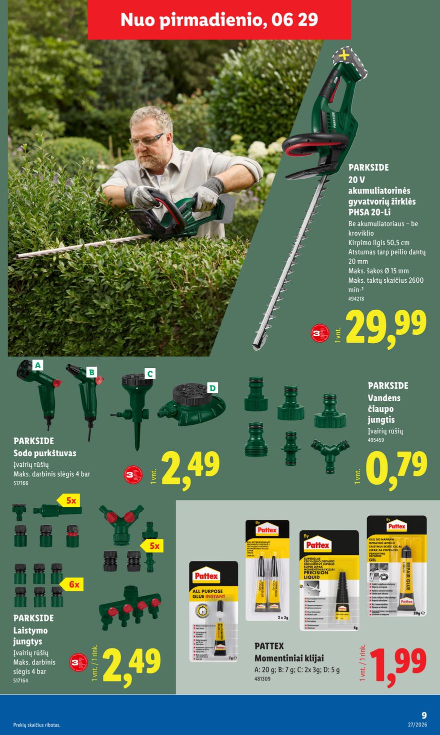 Lidl leidinys akcijos nuo 
  2026-06-29 iki 
  2026-07-05 | Leidinukas.lt puslapis 9