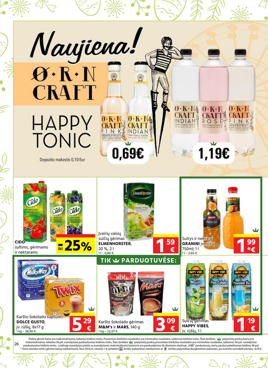 Aibė pasiūlymai akcijos nuo 
  2022-03-31 iki 
  2022-04-19 | Leidinukas.lt puslapis 26
