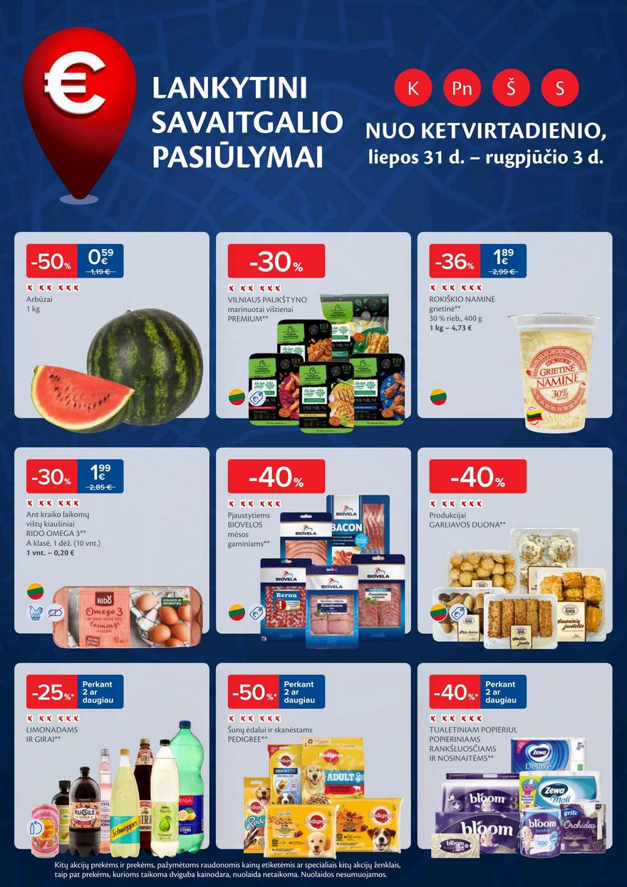 Maxima savaitinis leidinys 31 akcijos nuo 
  2025-07-29 iki 
  2025-08-04 | Leidinukas.lt puslapis 48