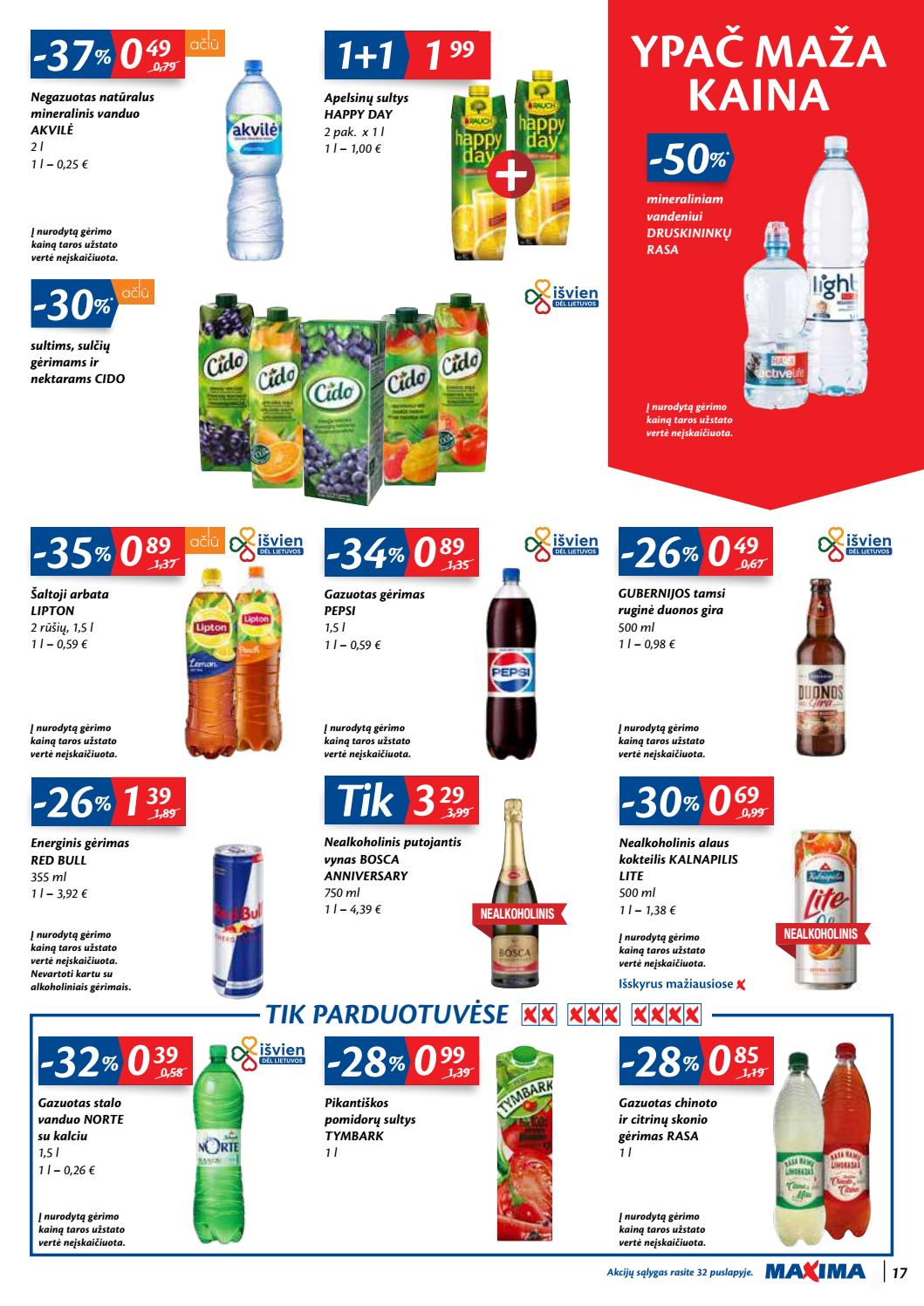 Maxima kaininis leidinys akcijos nuo 
  2020-09-29 iki 
  2020-10-05 | Leidinukas.lt puslapis 17