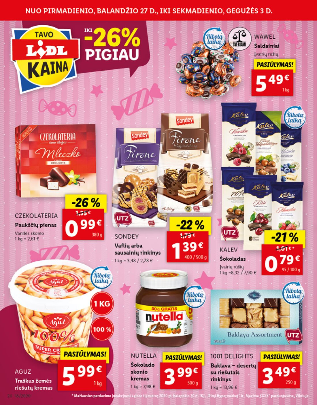 Lidl savaitinis leidinys akcijos nuo 
  2020-04-27 iki 
  2020-05-03 | Leidinukas.lt puslapis 20