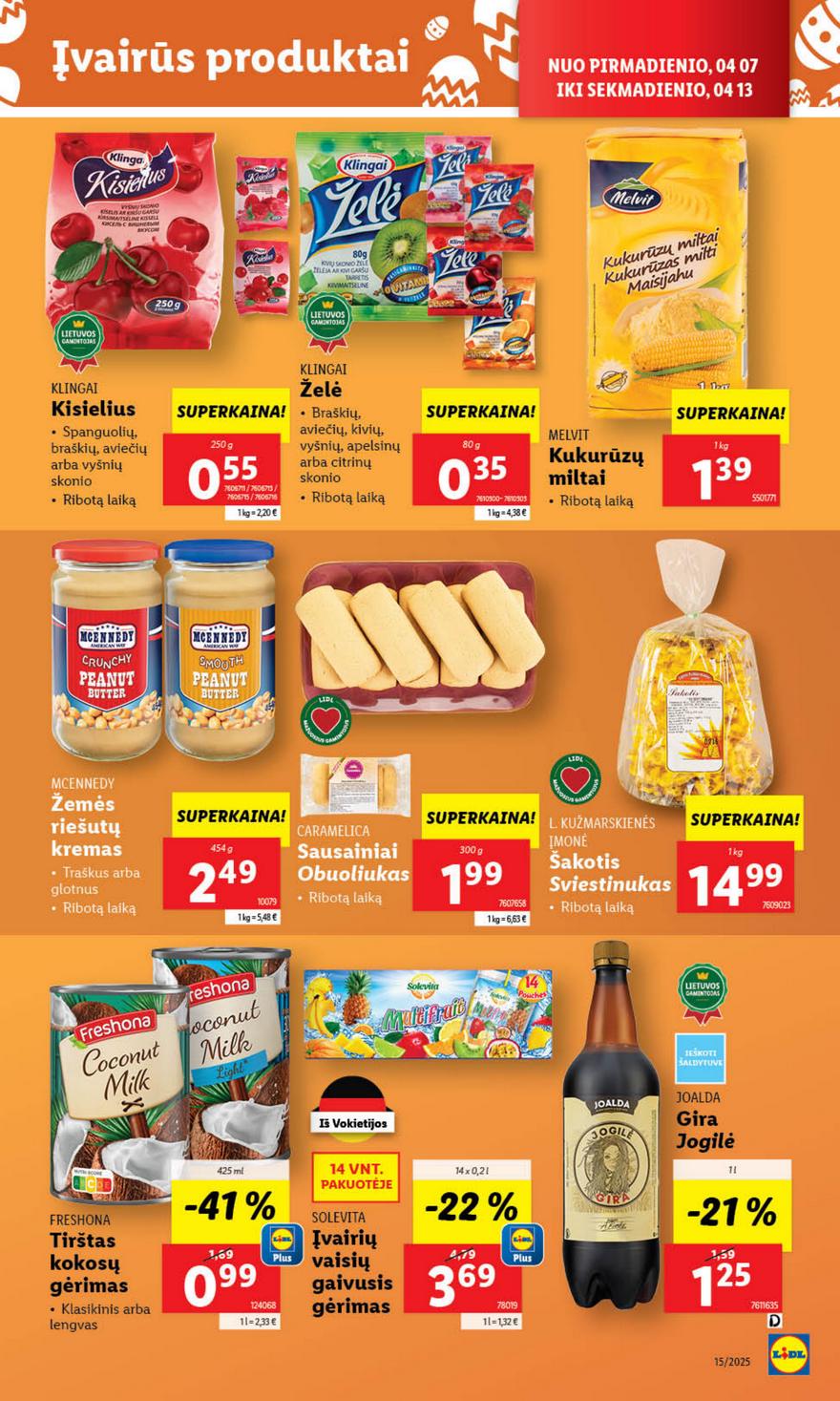 Lidl leidinys akcijos nuo 
  2025-04-07 iki 
  2025-04-13 | Leidinukas.lt puslapis 39