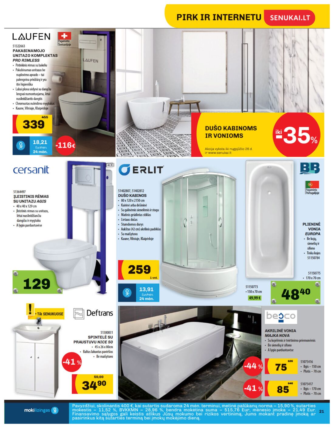 Senukai reklaminis leidinys akcijos nuo 
  2019-08-08 iki 
  2019-08-26 | Leidinukas.lt puslapis 21
