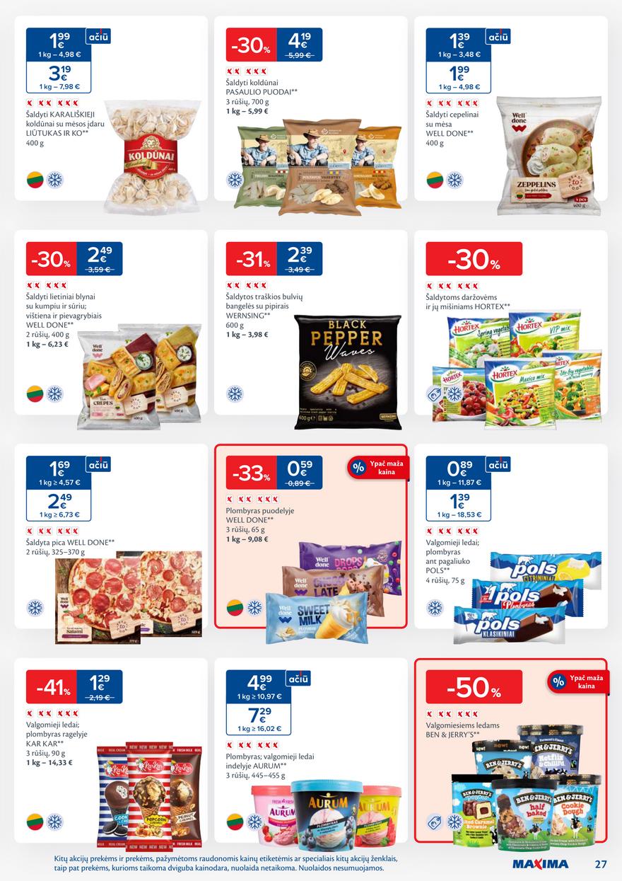 Maxima leidinukas akcijos nuo 
  2025-10-14 iki 
  2025-10-20 | Leidinukas.lt puslapis 27