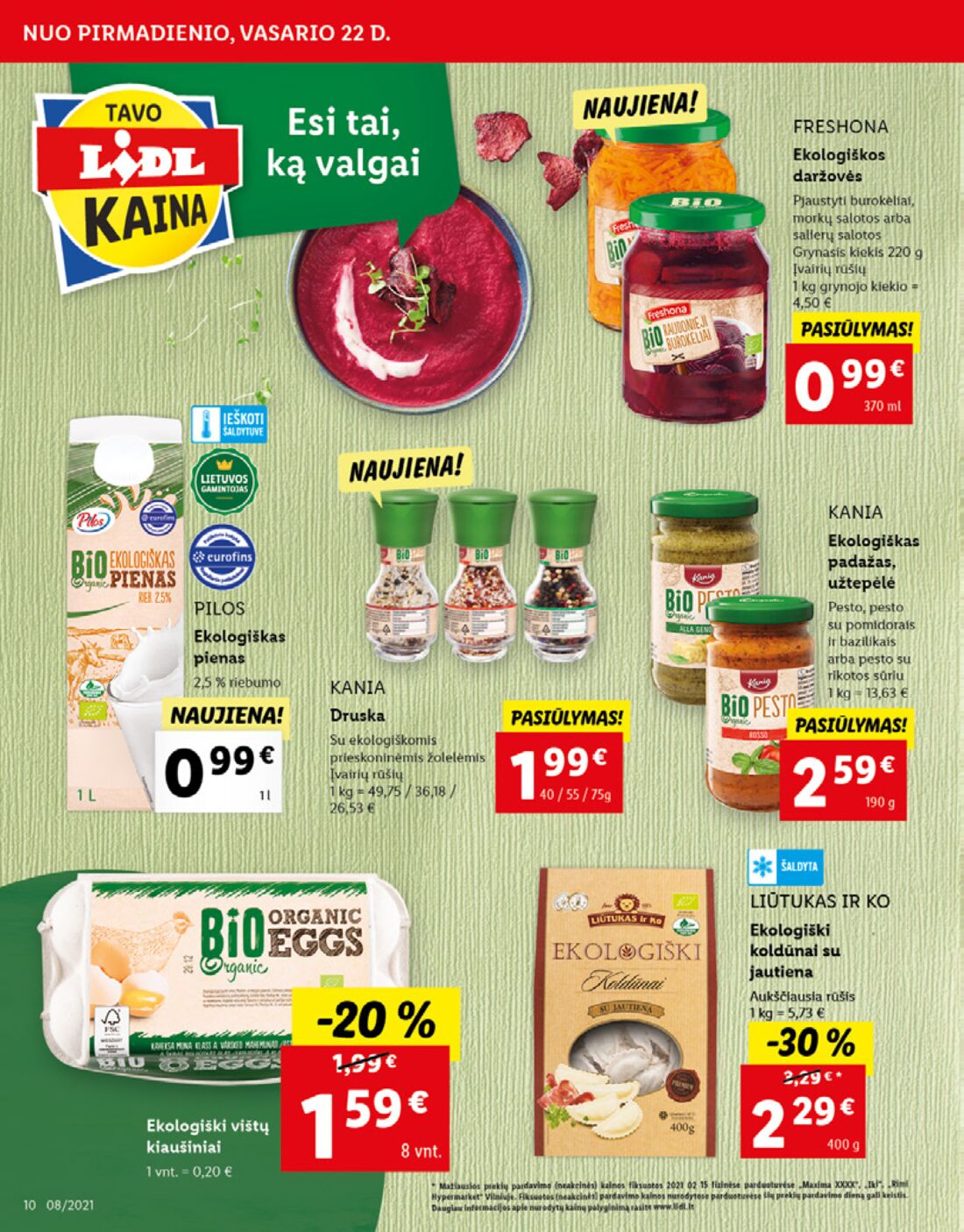 Lidl savaitinis leidinys akcijos nuo 
  2021-02-22 iki 
  2021-02-28 | Leidinukas.lt puslapis 10