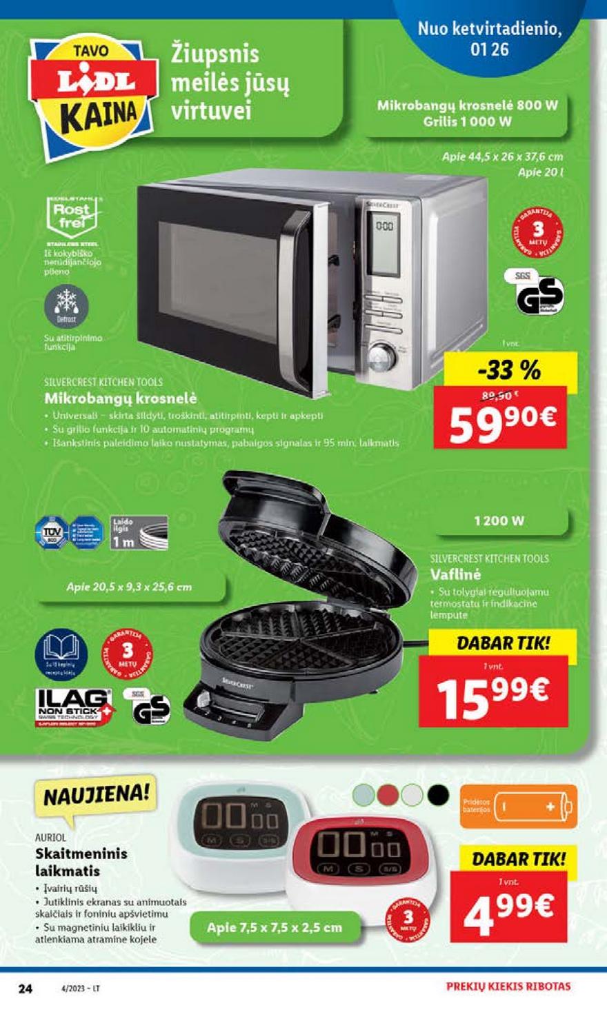 Ldil ne maisto prekių pasiūlymai akcijos nuo 
  2023-01-23 iki 
  2023-01-29 | Leidinukas.lt puslapis 24