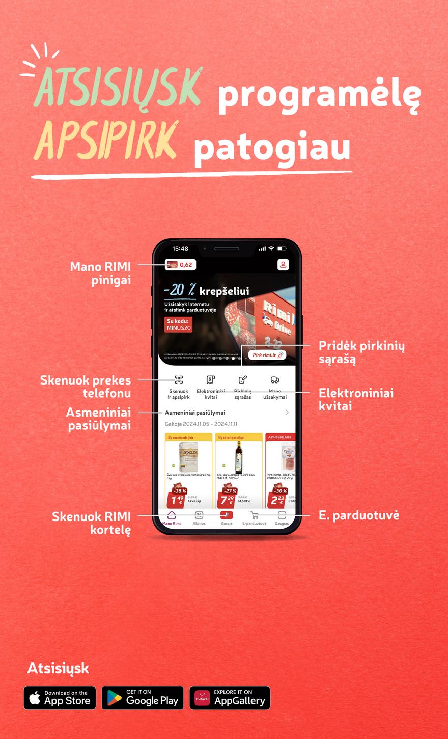 Rimi savaitinis leidinys 12 akcijos nuo 
  2025-04-29 iki 
  2025-05-05 | Leidinukas.lt puslapis 24