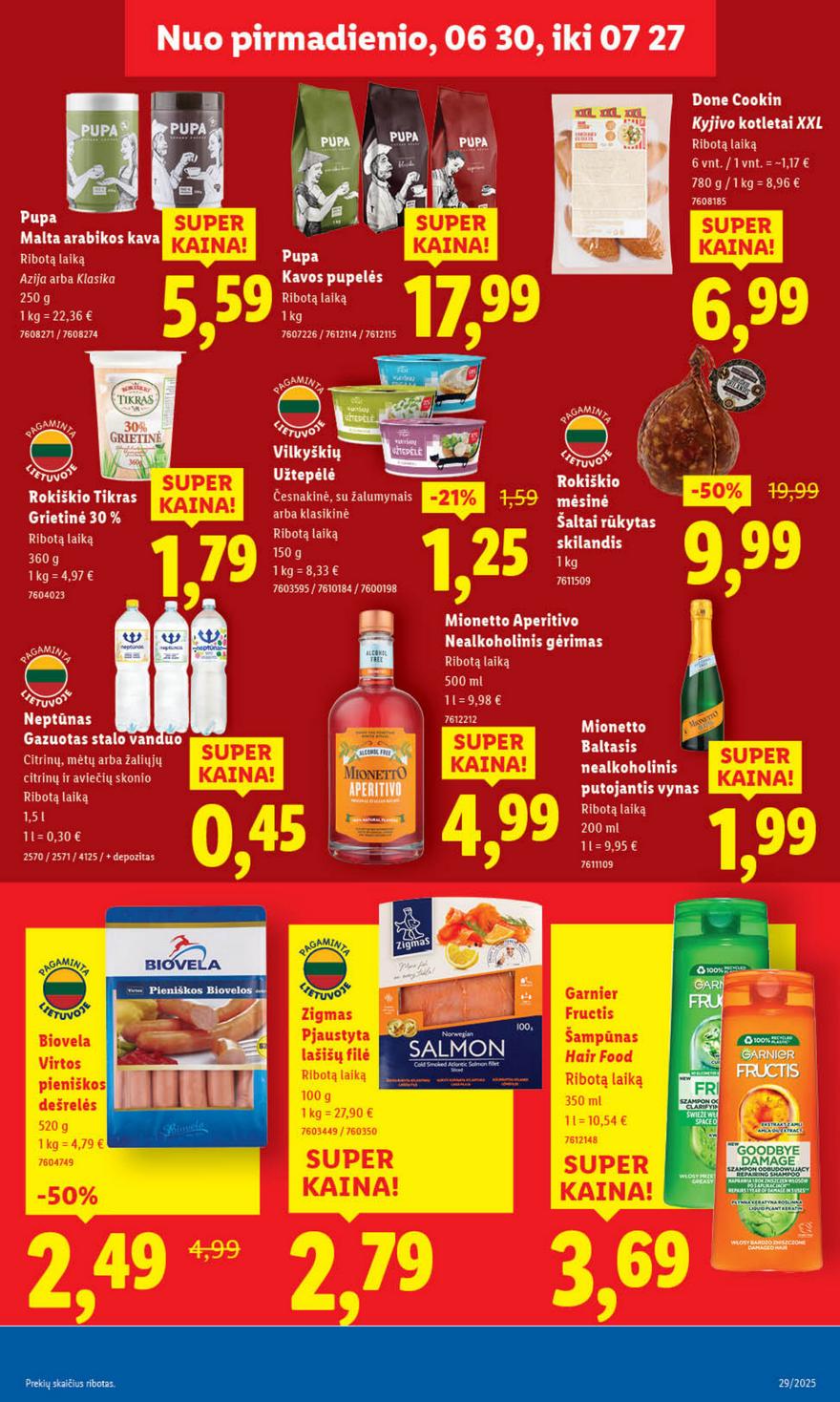 Lidl leidinys naujas akcijos nuo 
  2025-07-14 iki 
  2025-07-20 | Leidinukas.lt puslapis 19