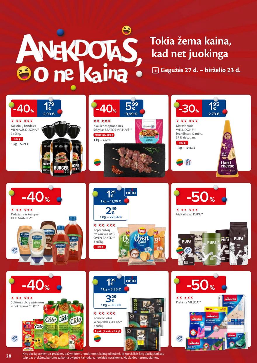 Maxima savaitinis leidinys 22 akcijos nuo 
  2025-05-27 iki 
  2025-06-02 | Leidinukas.lt puslapis 28