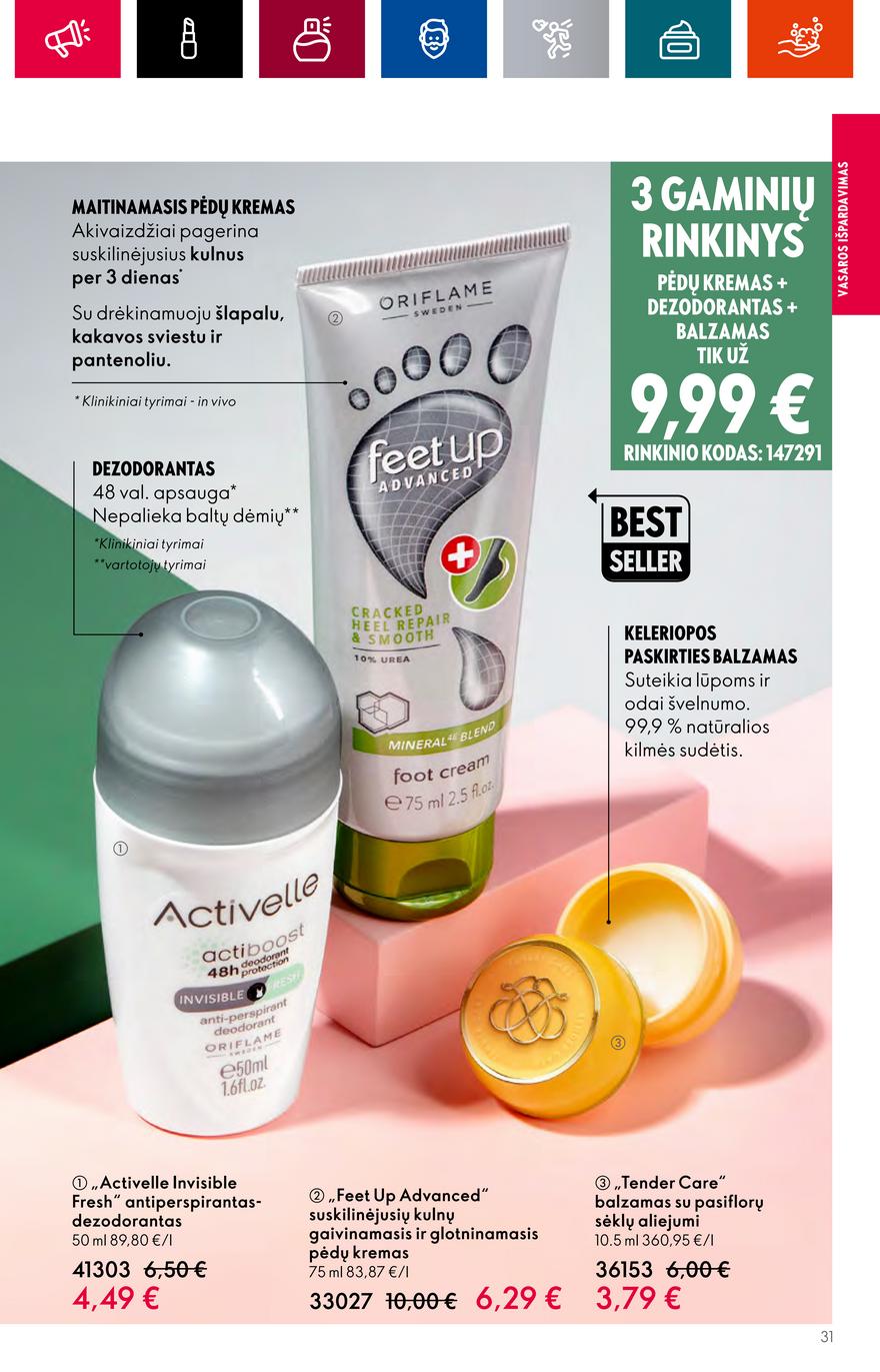 Oriflame leidinys akcijos nuo 
  2023-07-19 iki 
  2023-08-01 | Leidinukas.lt puslapis 31