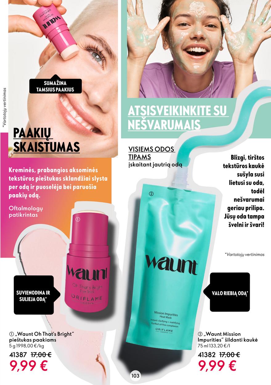 Oriflame katalogas akcijos nuo 
  2022-09-14 iki 
  2022-10-04 | Leidinukas.lt puslapis 103