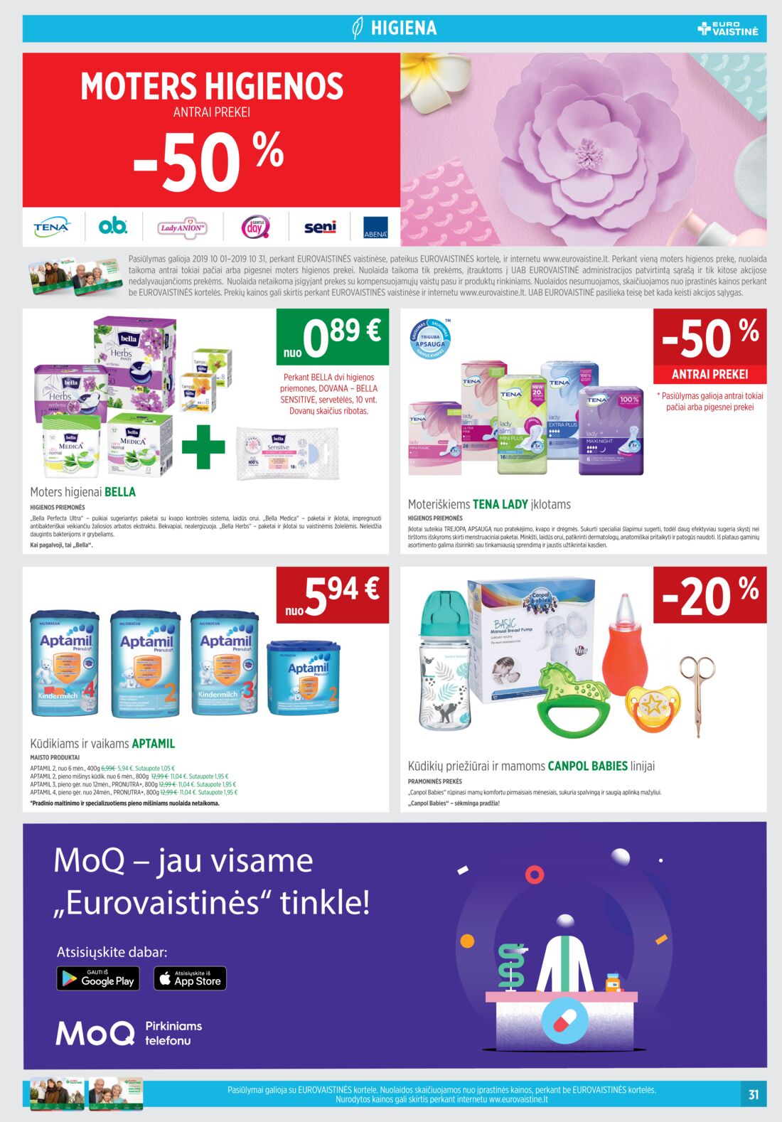 Euro vaistinė leidinys akcijos nuo 
  2019-10-01 iki 
  2019-10-31 | Leidinukas.lt puslapis 31