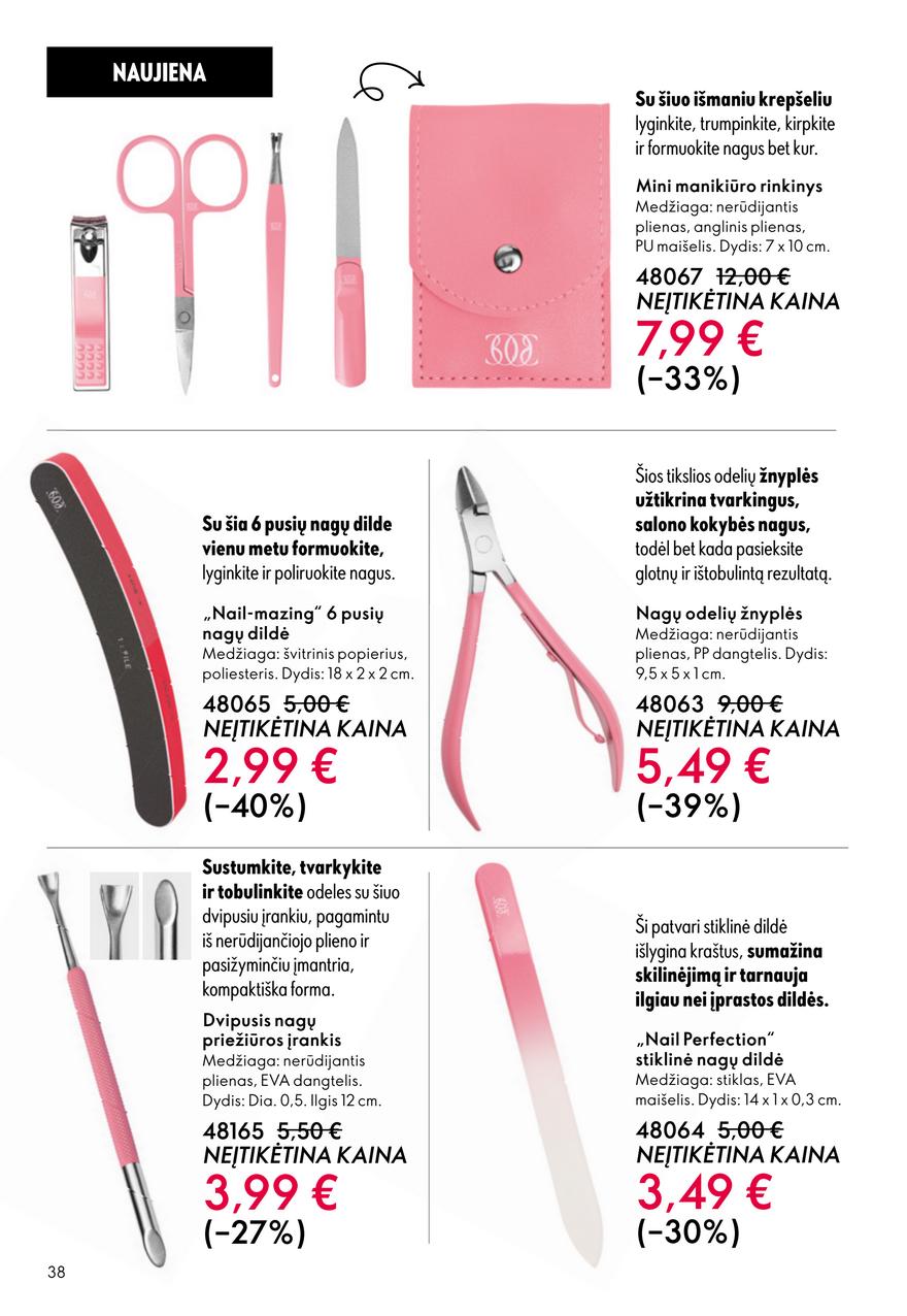 Oriflame katalogas akcijos nuo 
  2026-04-22 iki 
  2026-05-12 | Leidinukas.lt puslapis 38