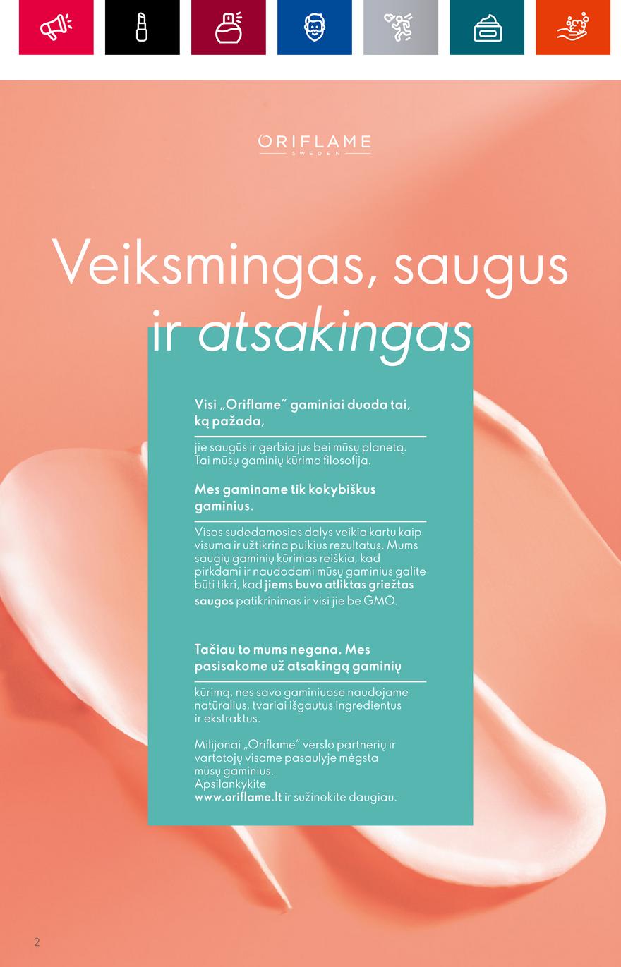 Oriflame katalogas akcijos nuo 
  2023-06-28 iki 
  2023-07-18 | Leidinukas.lt puslapis 2