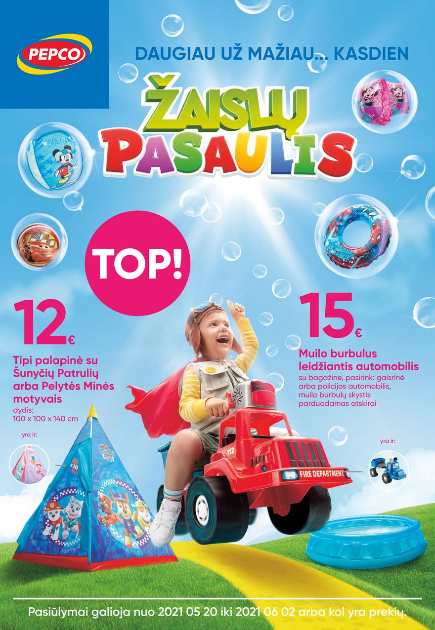 Pepco leidinys akcijos nuo 
  2021-05-20 iki 
  2021-06-02 | Leidinukas.lt puslapis 1