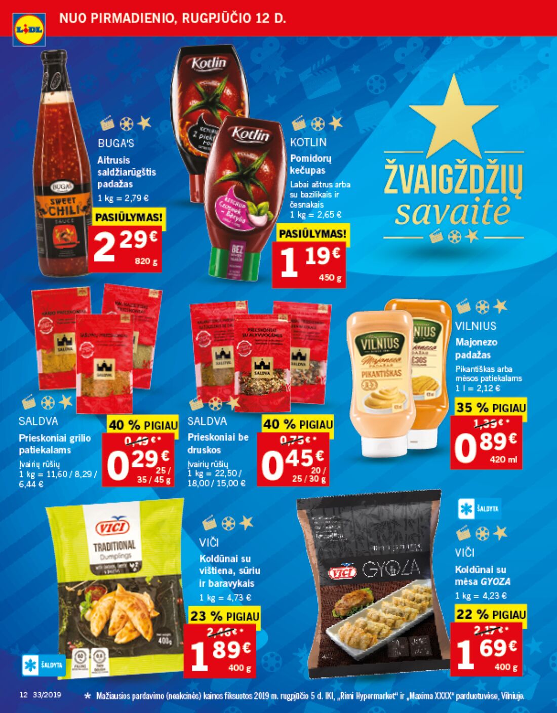 Lidl savaitinis leidinys akcijos nuo 
  2019-08-12 iki 
  2019-08-18 | Leidinukas.lt puslapis 12