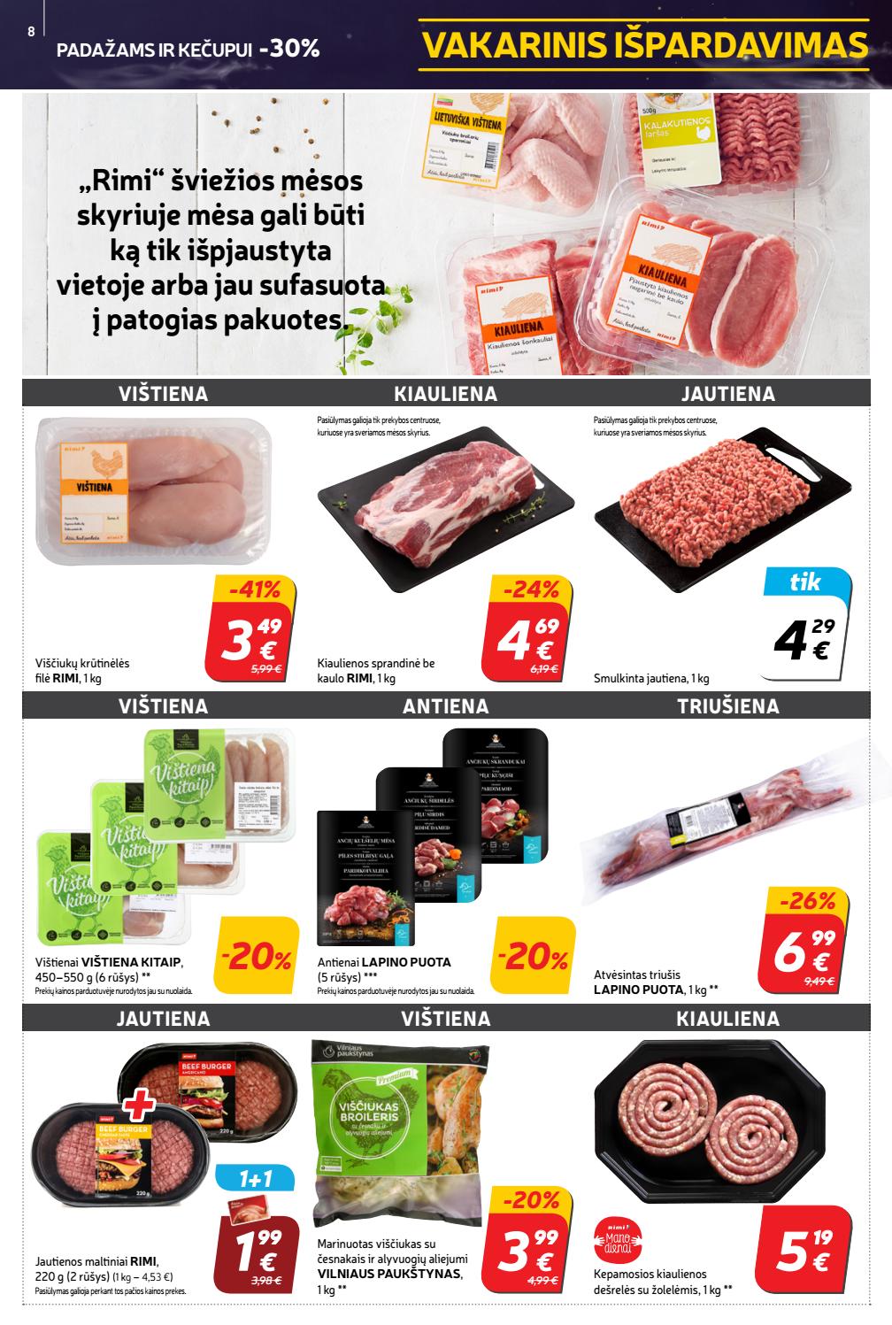 Rimi savaitinis leidinys akcijos nuo 
  2020-02-18 iki 
  2020-02-24 | Leidinukas.lt puslapis 8
