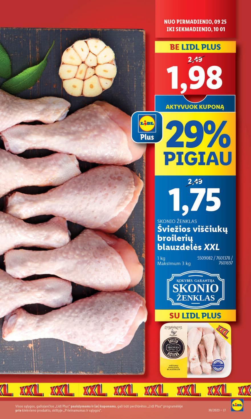 Lidl pasiūlymai akcijos nuo 
  2023-09-25 iki 
  2023-10-01 | Leidinukas.lt puslapis 6