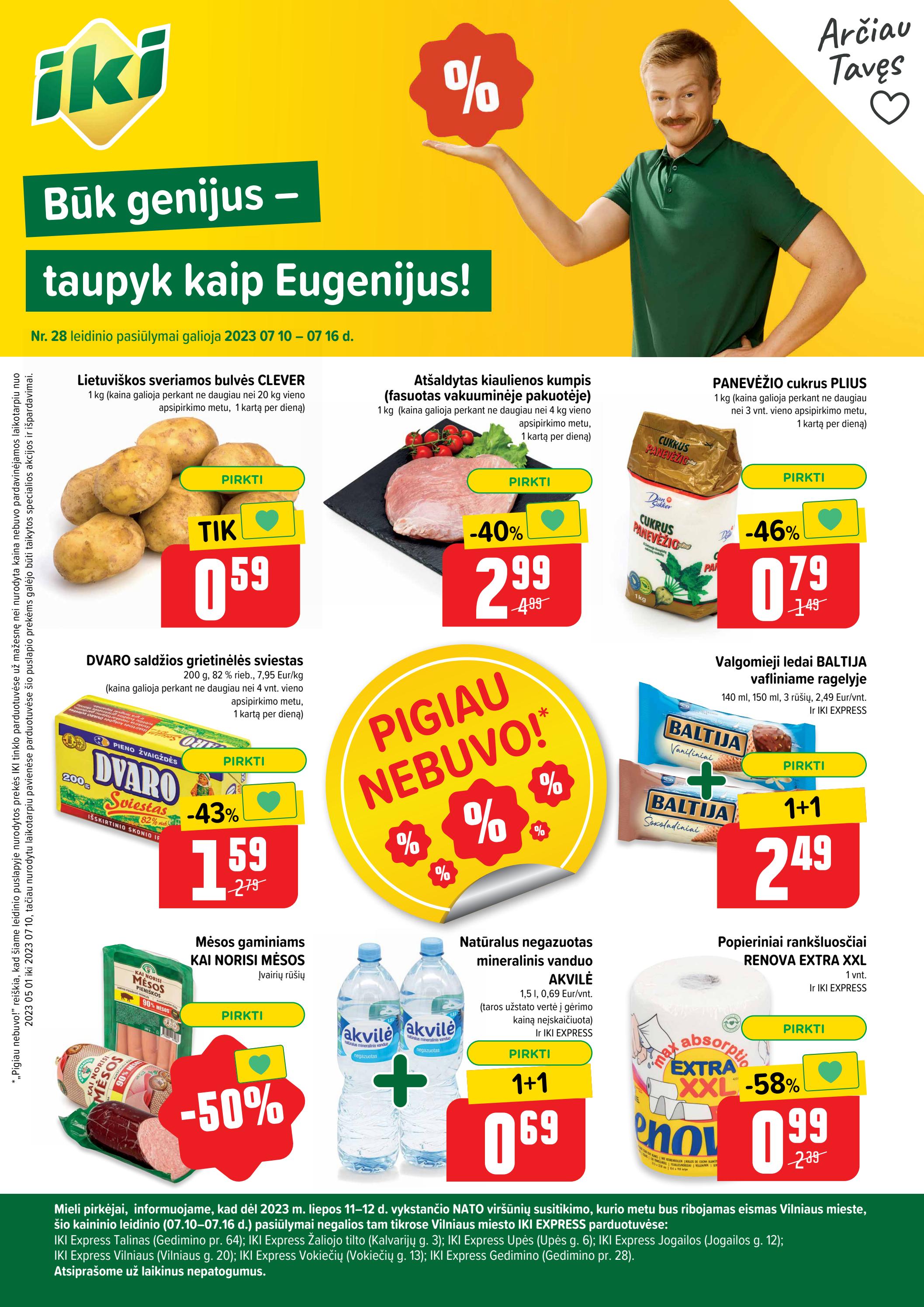 Iki savaitės leidinys akcijos nuo 
  2023-07-10 iki 
  2023-07-16 | Leidinukas.lt puslapis 1