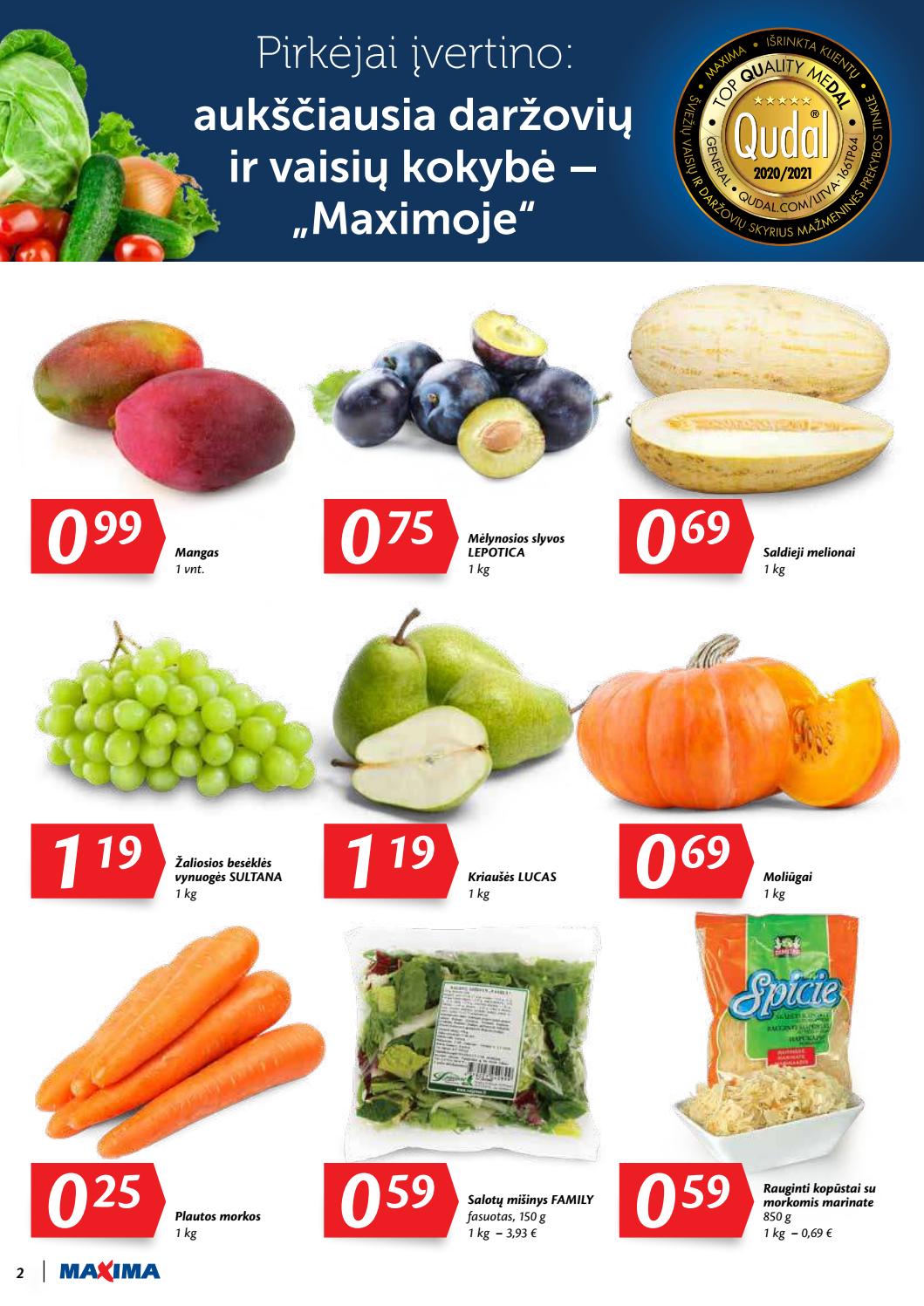 Maxima kaininis leidinys akcijos nuo 
  2020-09-17 iki 
  2020-09-20 | Leidinukas.lt puslapis 2