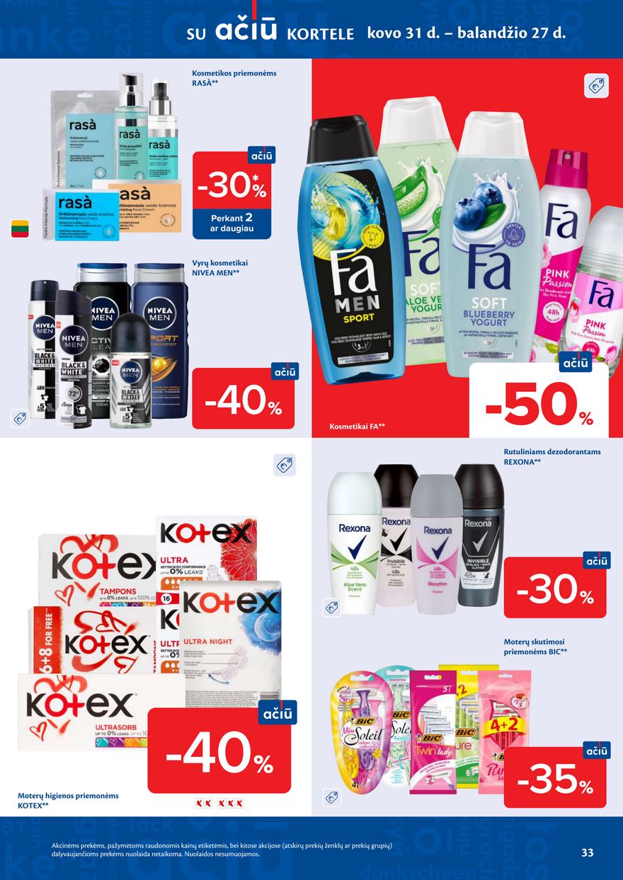 Maxima leidinys akcijos nuo 
  2026-04-14 iki 
  2026-04-20 | Leidinukas.lt puslapis 33