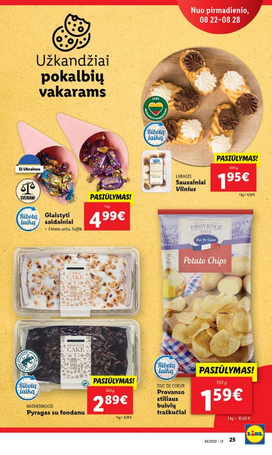 Lidl pasiūlymai akcijos nuo 
  2022-08-22 iki 
  2022-08-28 | Leidinukas.lt puslapis 25