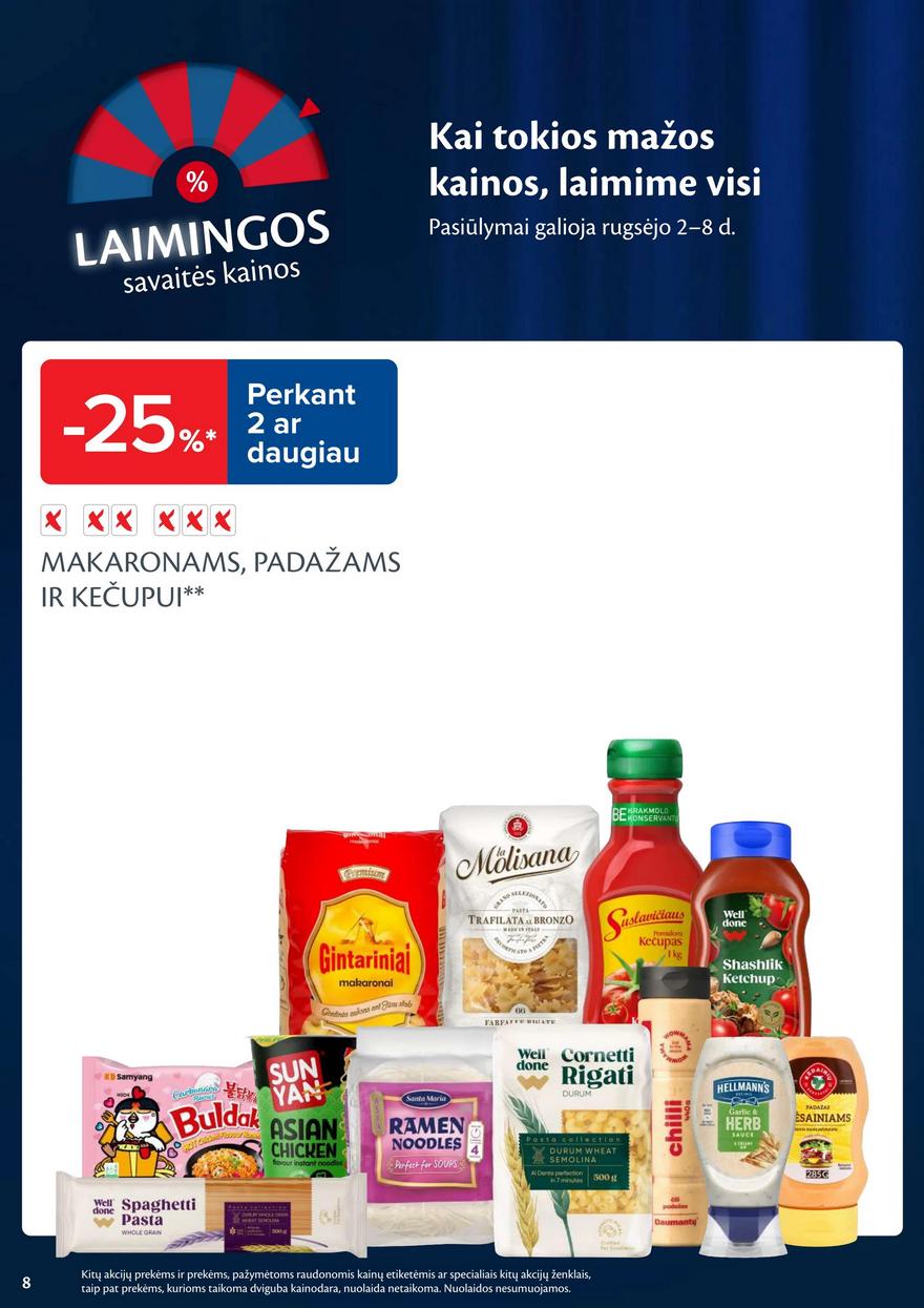 Maxima leidinukas akcijos nuo
2025-09-02 iki
2025-09-08 | Leidinukas.lt puslapis 8