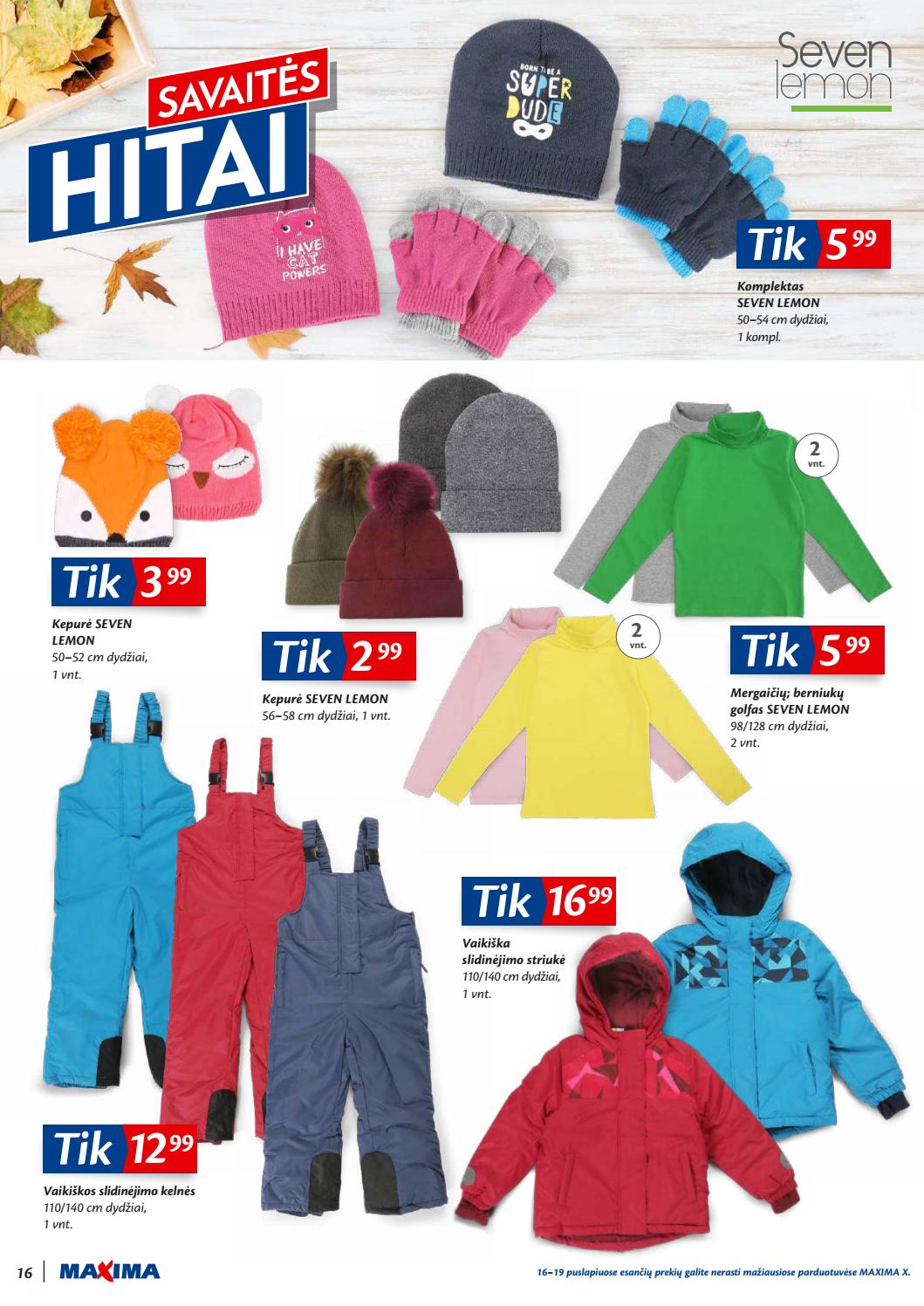 Maxima kaininis leidinys akcijos nuo 
  2019-10-01 iki 
  2019-10-07 | Leidinukas.lt puslapis 16