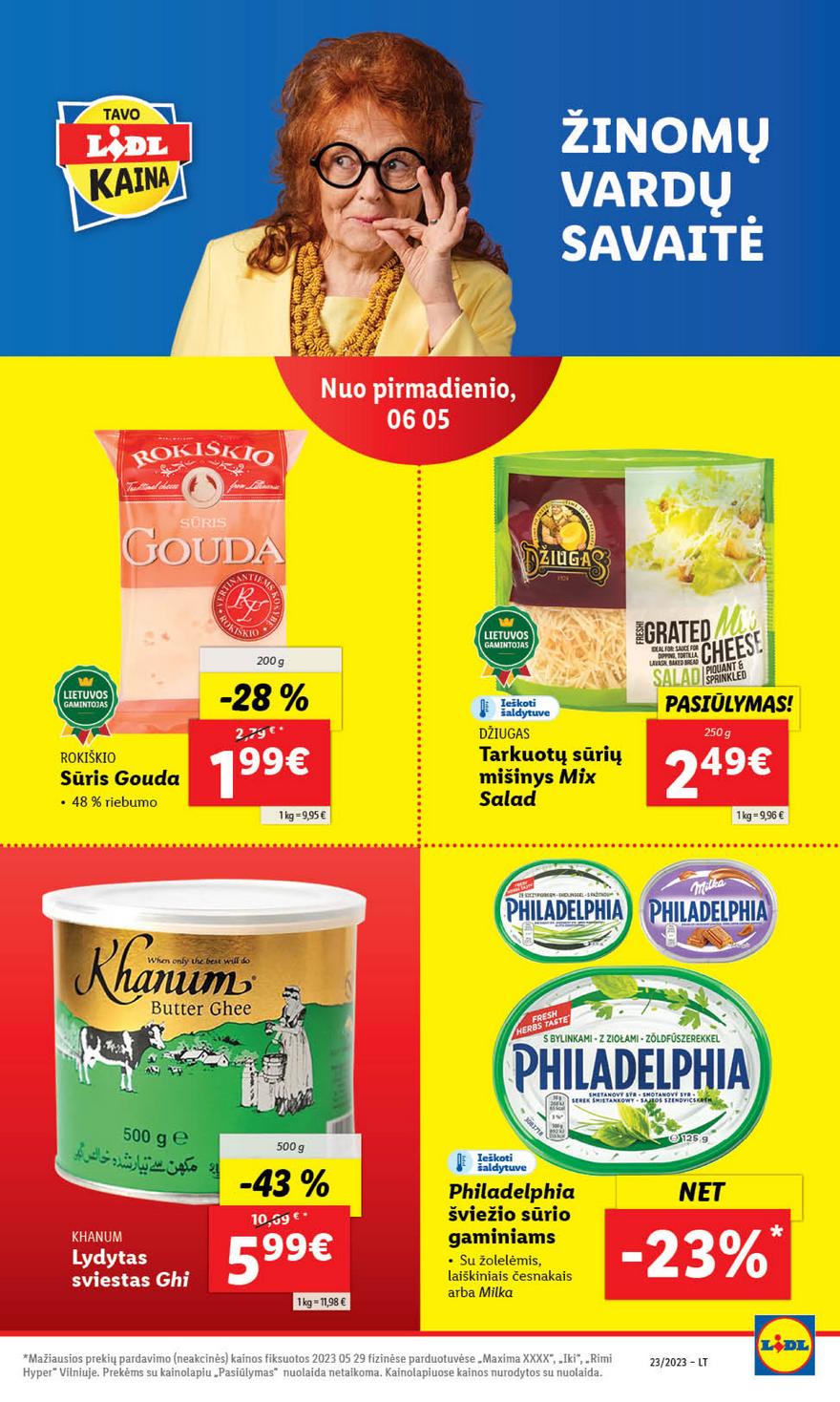 Lidl pasiūlymai akcijos nuo 
  2023-06-05 iki 
  2023-06-11 | Leidinukas.lt puslapis 28