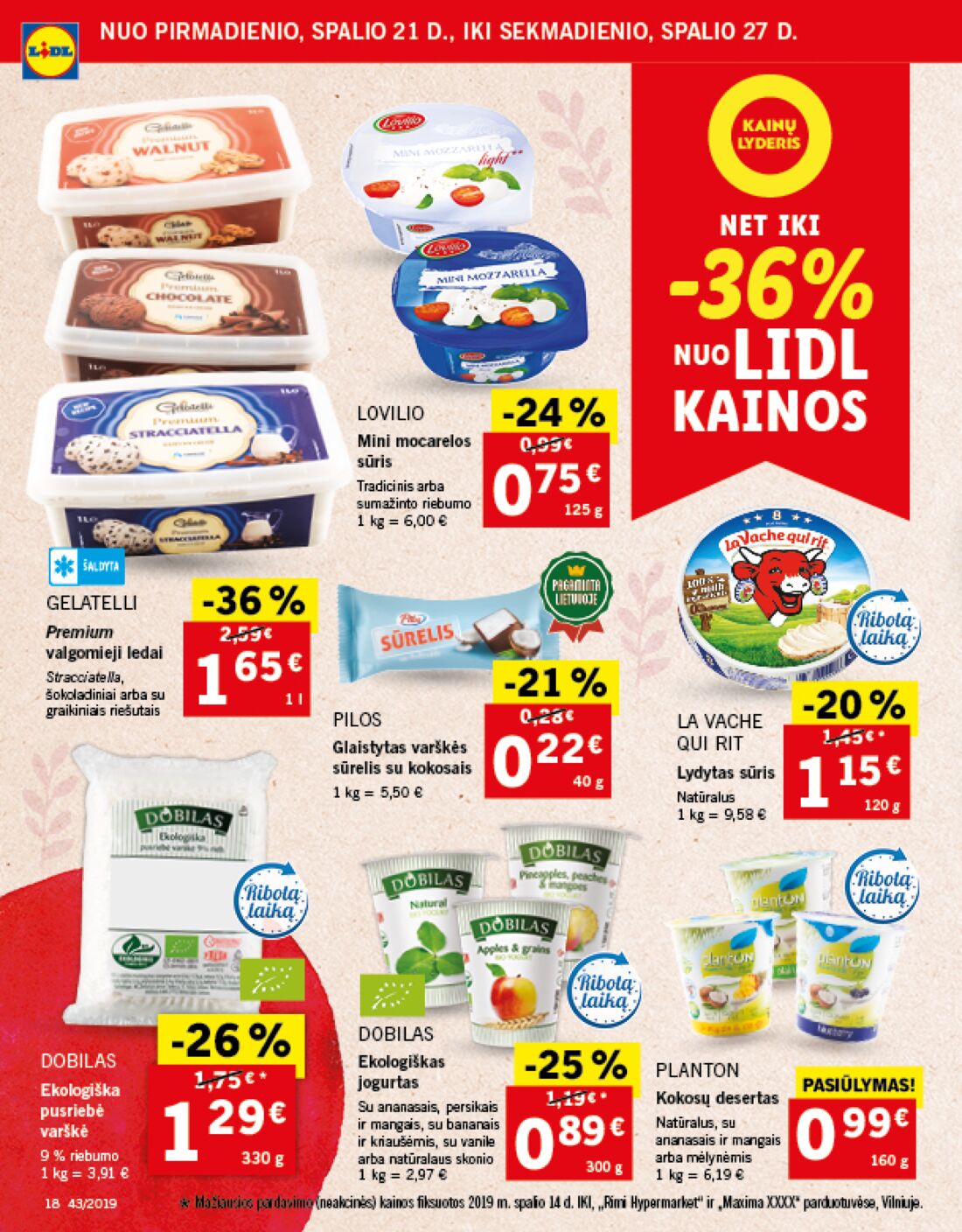Lidl savaitinis leidinys akcijos nuo 
  2019-10-21 iki 
  2019-10-27 | Leidinukas.lt puslapis 18