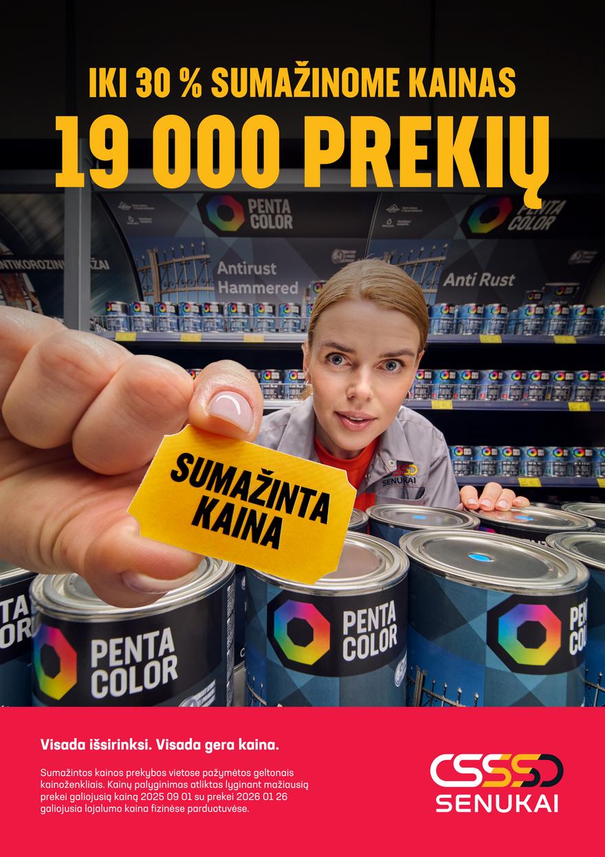 Senukai leidinys akcijos nuo 
  2026-04-15 iki 
  2026-05-28 | Leidinukas.lt puslapis 12