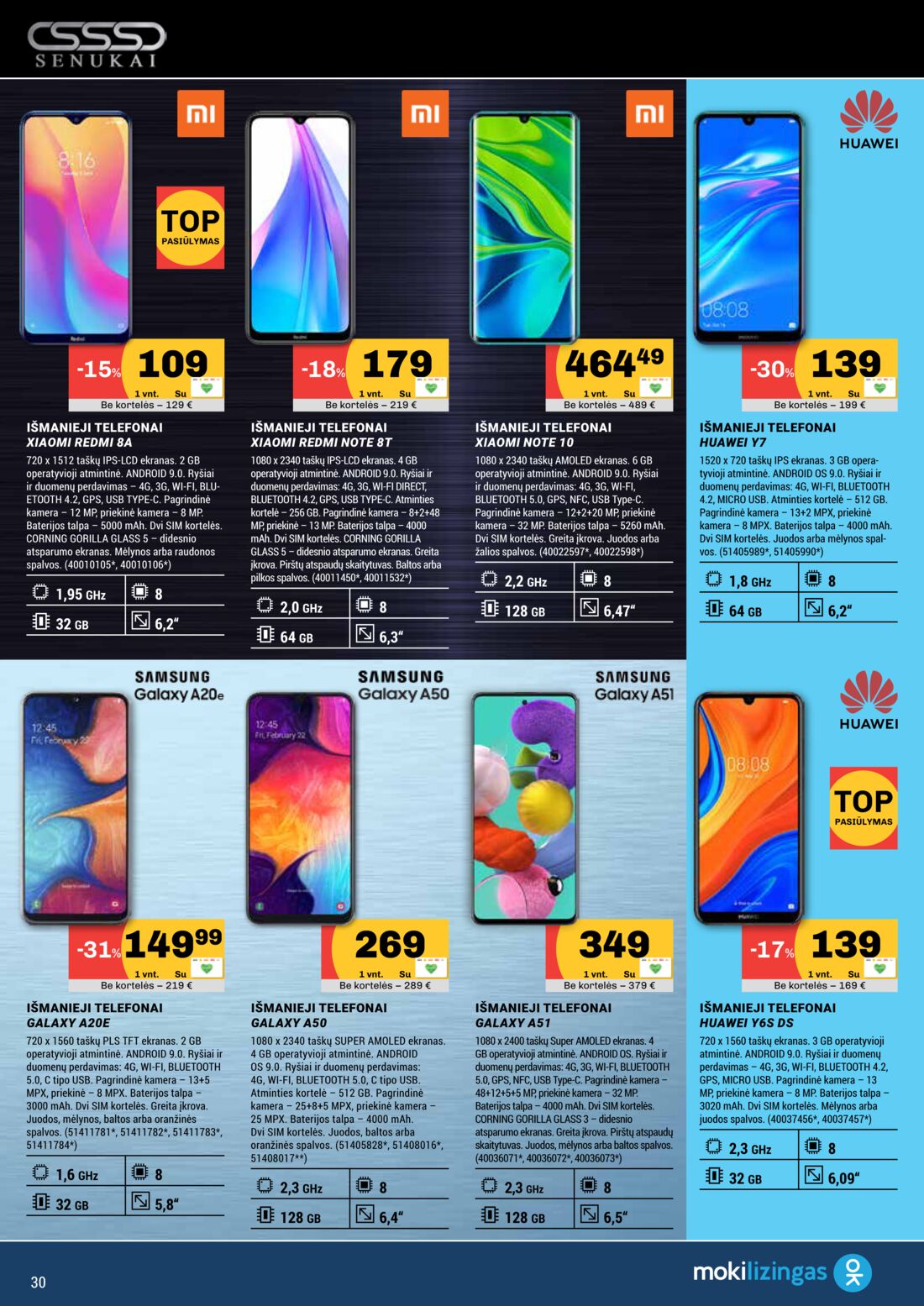 Senukai reklaminis leidinys akcijos nuo 
  2020-02-26 iki 
  2020-03-30 | Leidinukas.lt puslapis 30