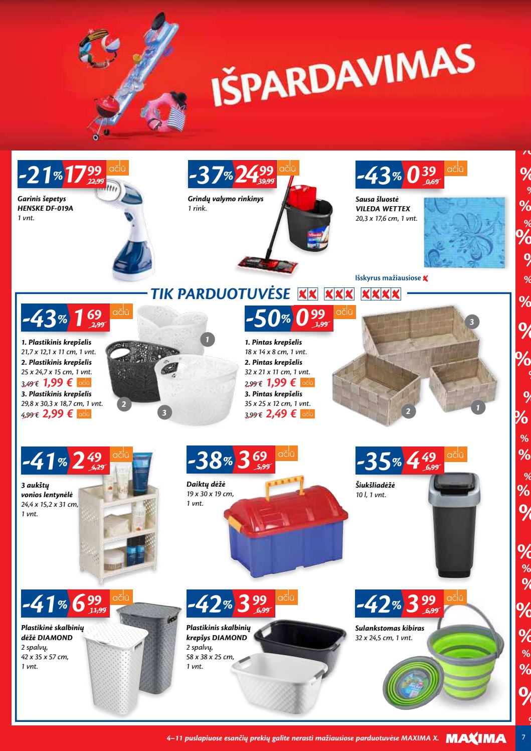 Maxima kaininis leidinys akcijos nuo 
  2020-06-30 iki 
  2020-07-06 | Leidinukas.lt puslapis 7