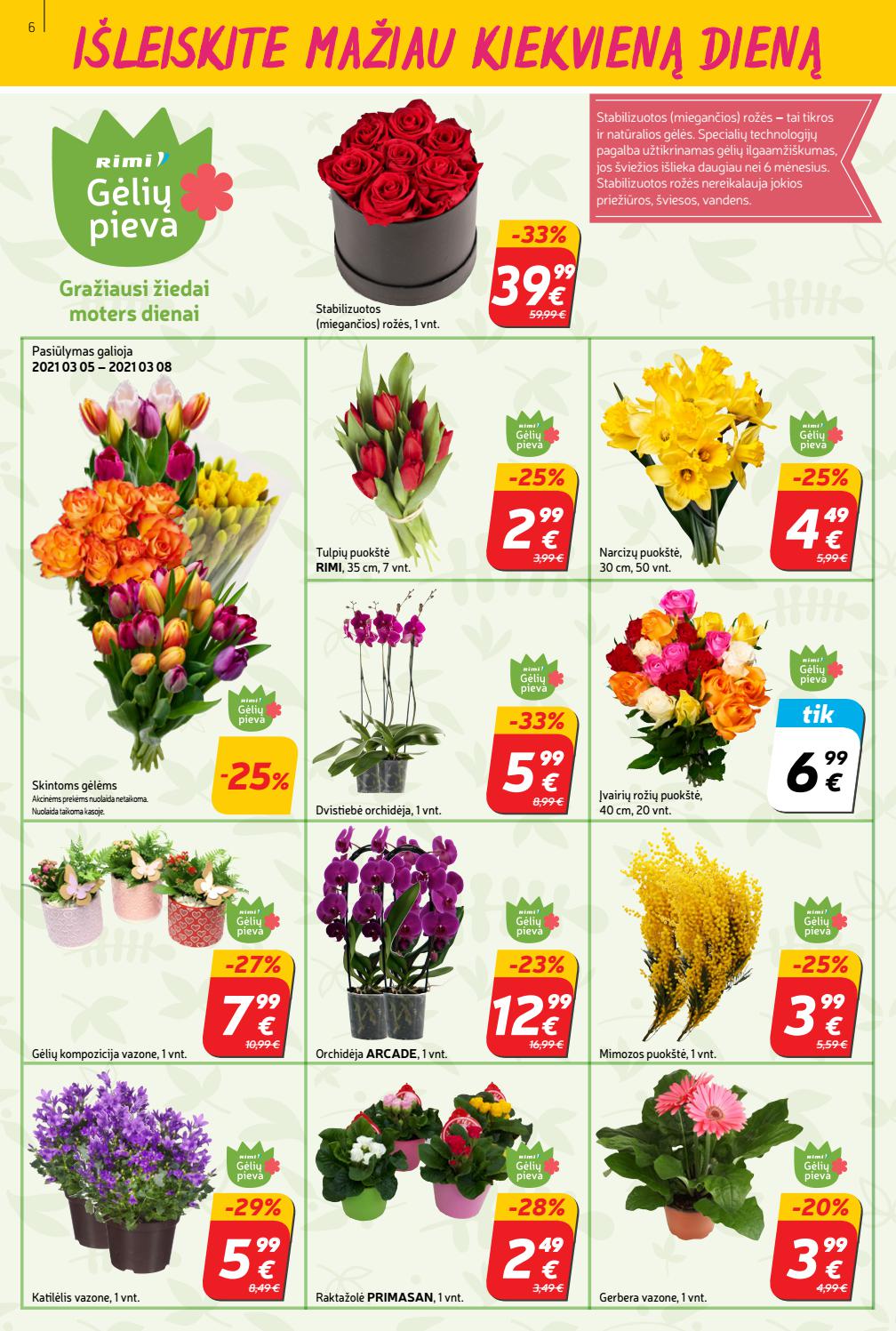 Rimi savaitinis leidinys akcijos nuo 
  2021-03-02 iki 
  2021-03-08 | Leidinukas.lt puslapis 6